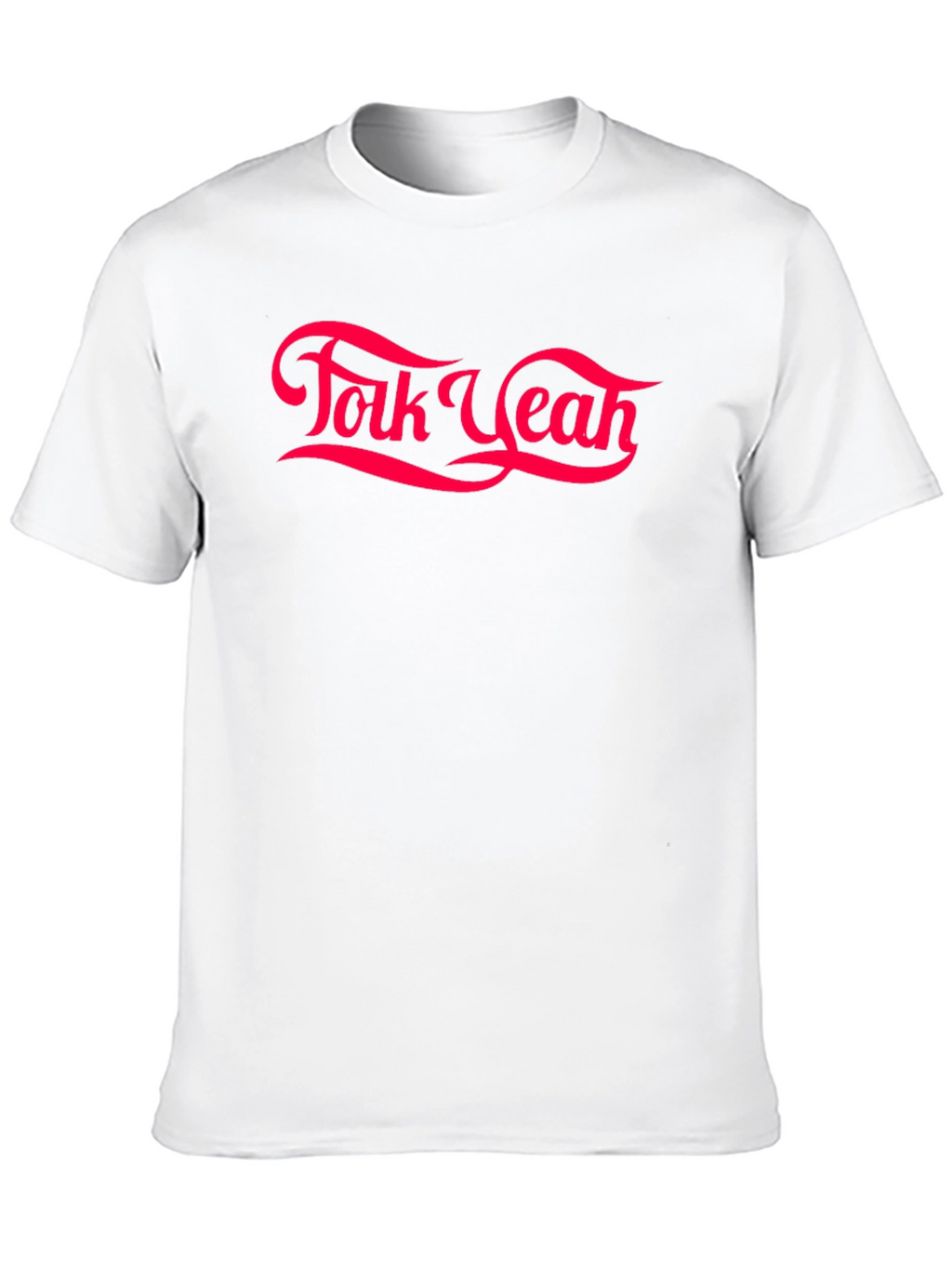 Folk Yeah Graphic Tee - Retro Style T-Shirt