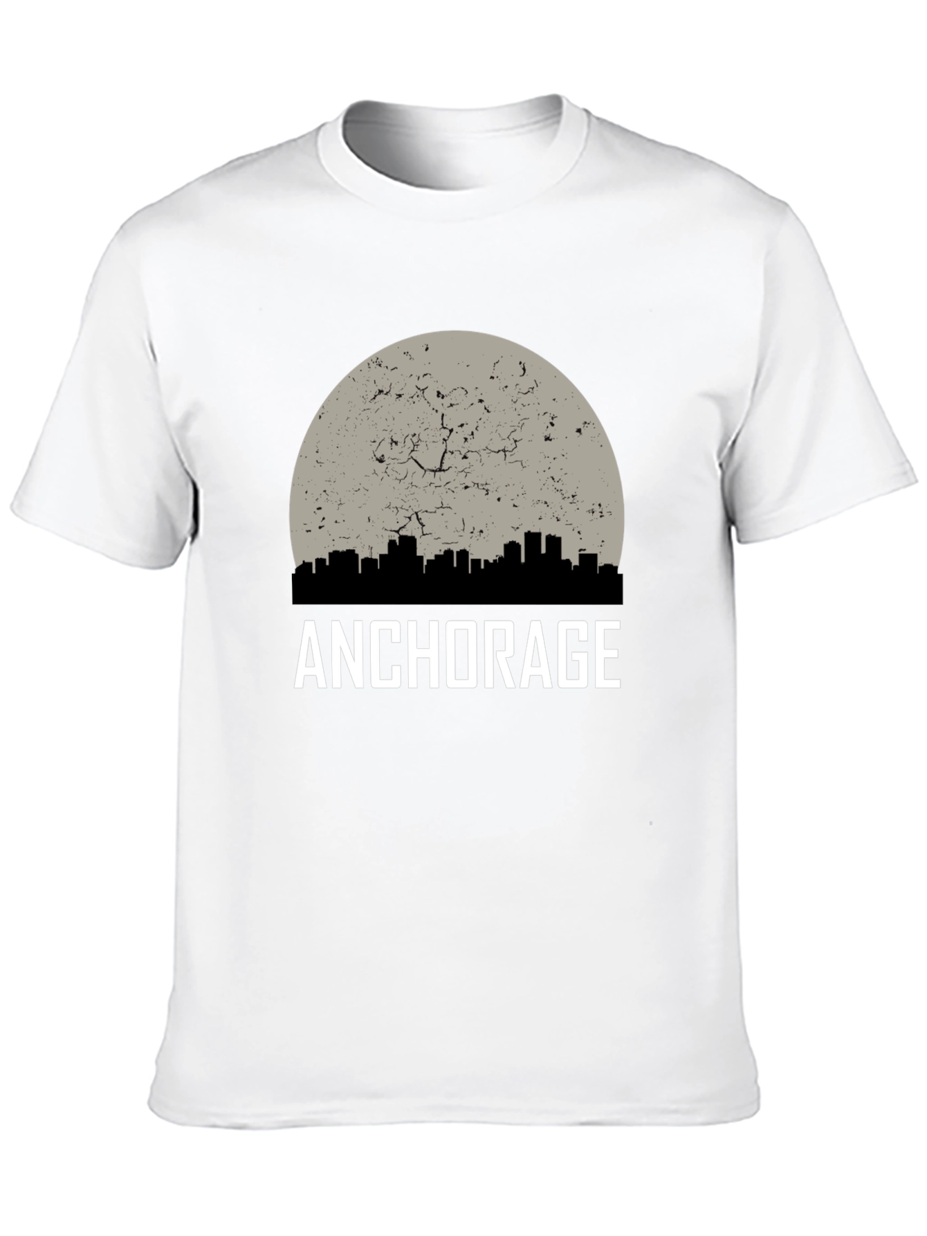 Anchorage Graphic T-Shirt - Cityscape Design
