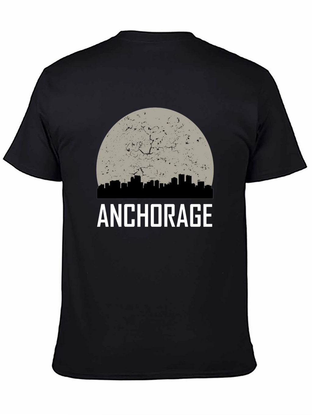 Anchorage Graphic T-Shirt - Cityscape Design