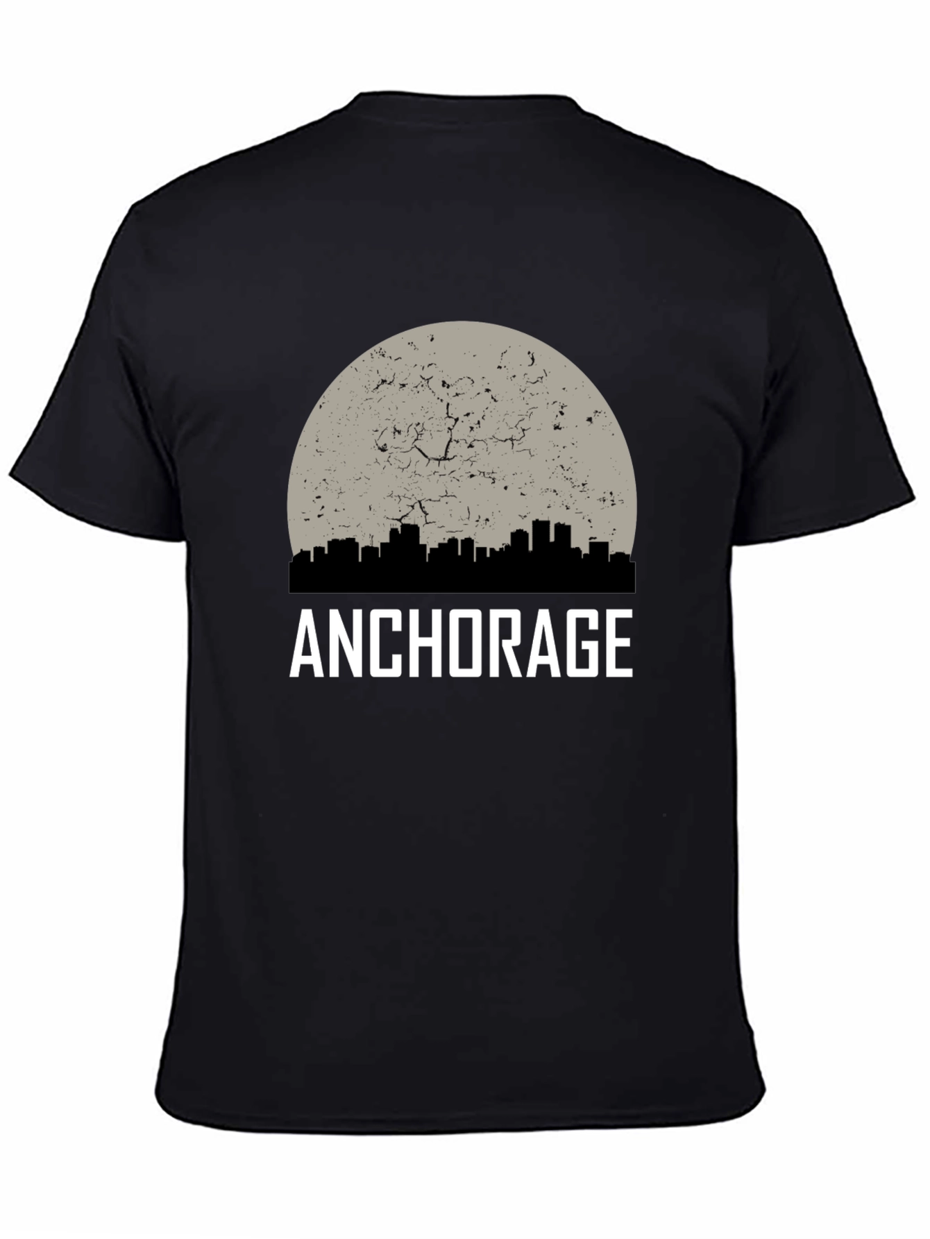 Anchorage Graphic T-Shirt - Cityscape Design
