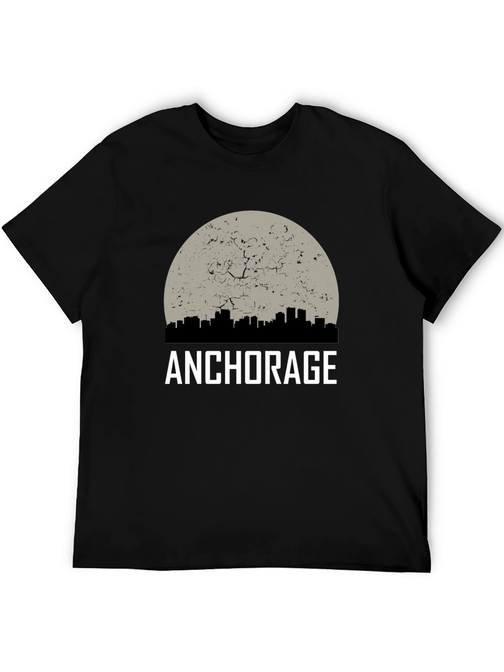 Anchorage Graphic T-Shirt - Cityscape Design