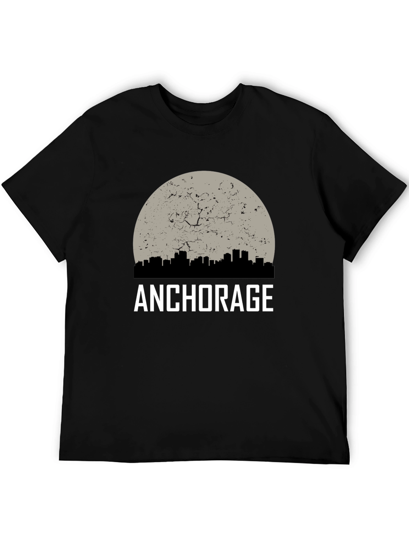 Anchorage Graphic T-Shirt - Cityscape Design