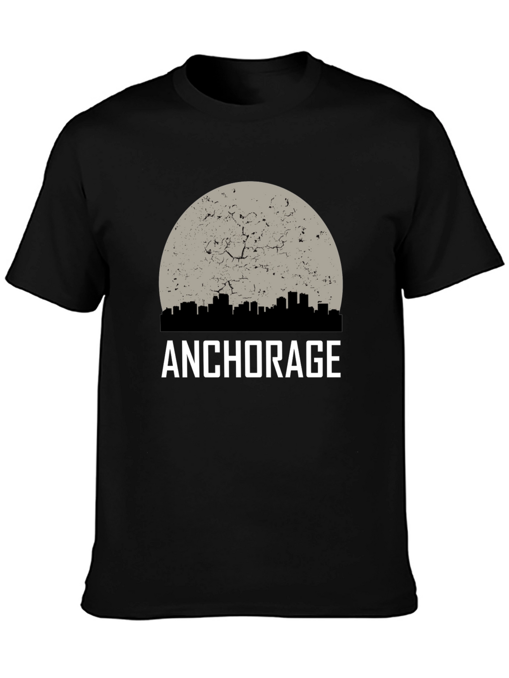 Anchorage Graphic T-Shirt - Cityscape Design