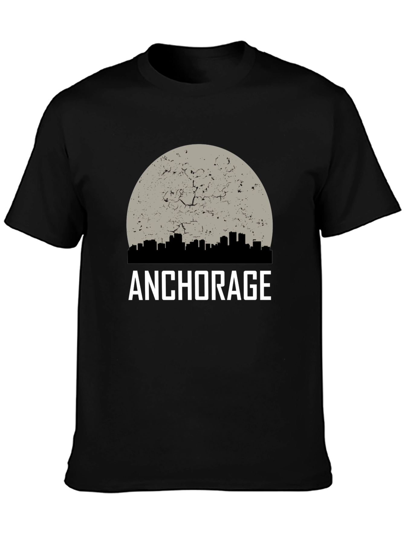 Anchorage Graphic T-Shirt - Cityscape Design