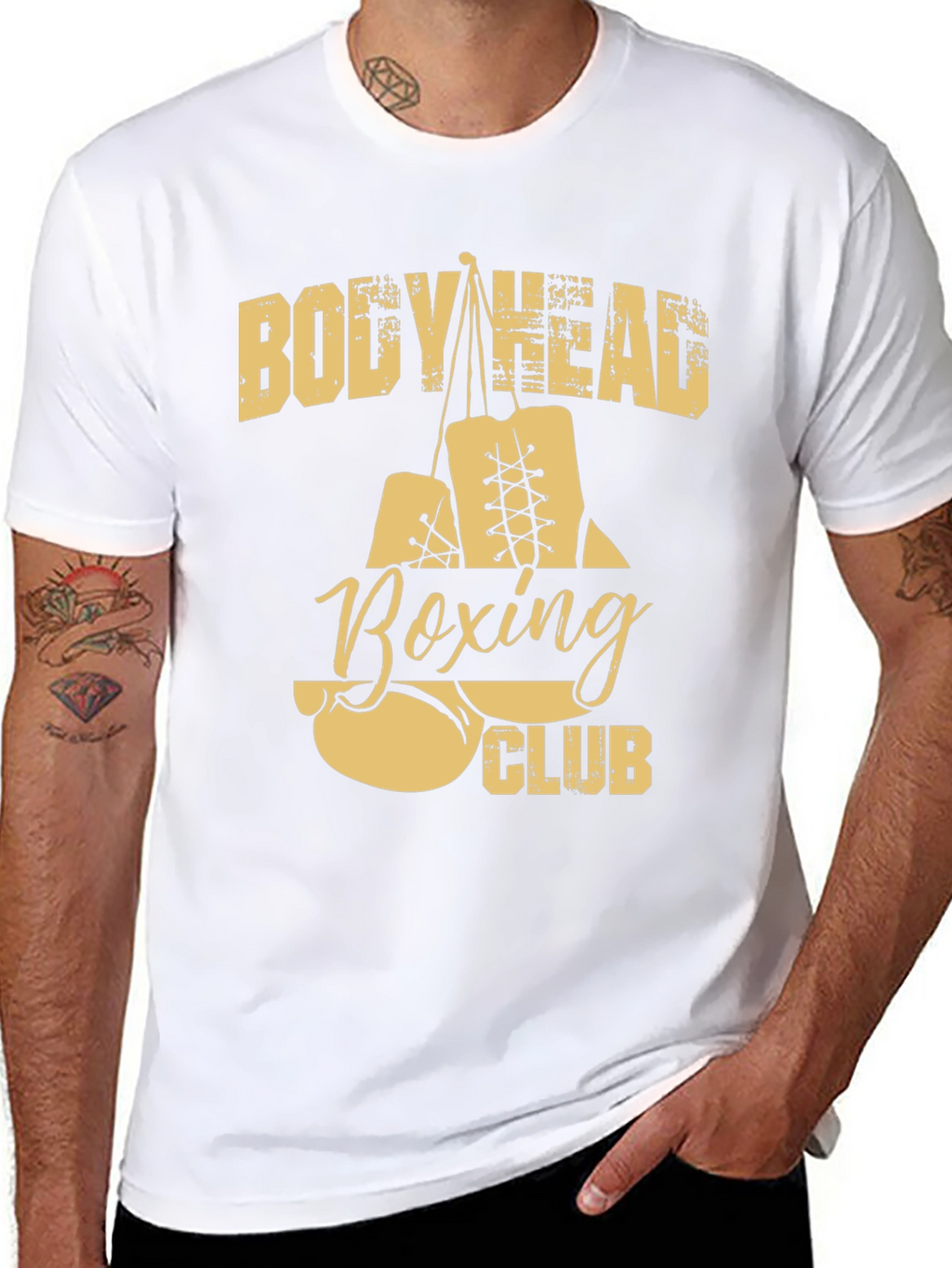 Body Head Boxing Club Black Graphic Tee
