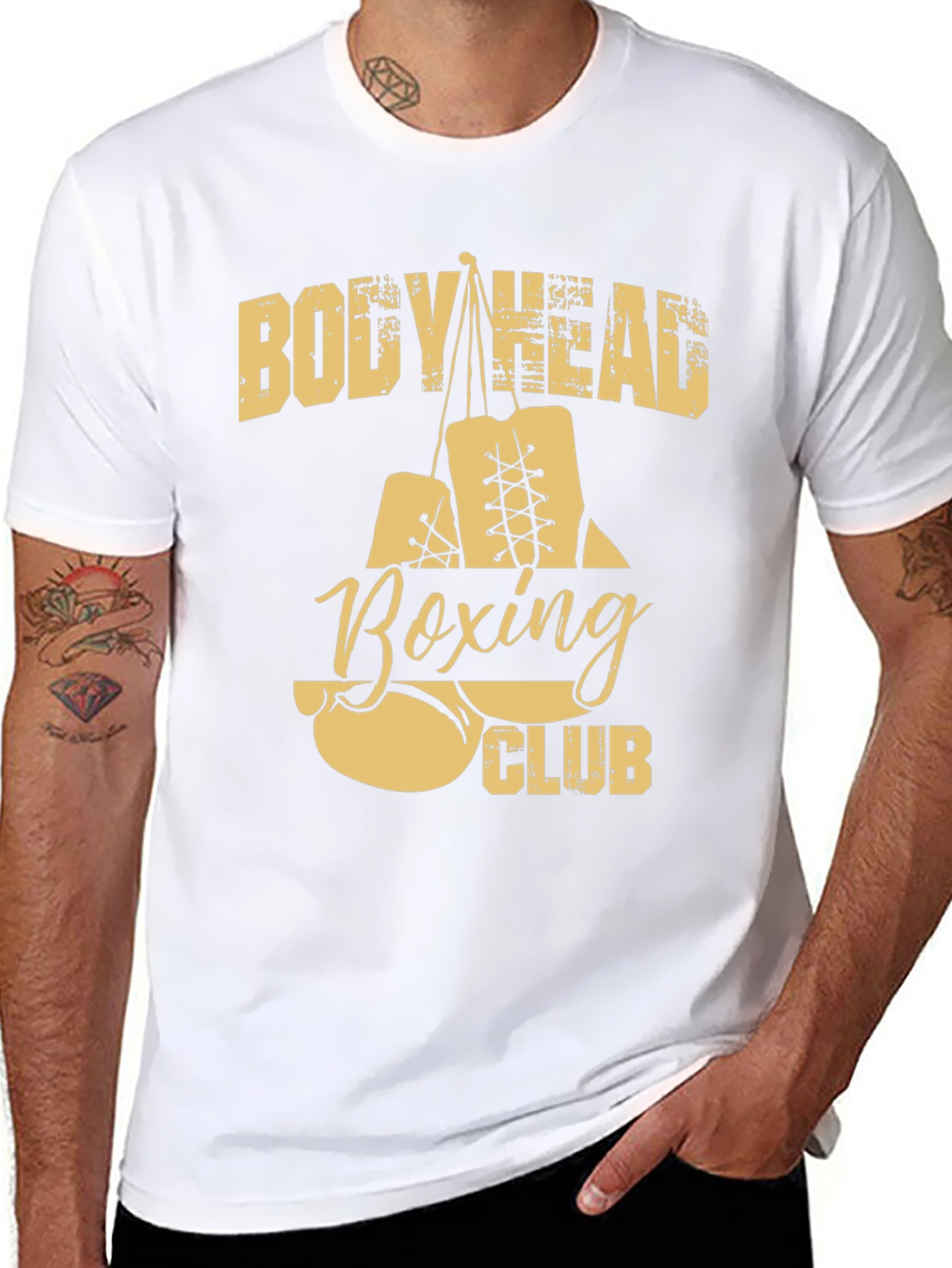Body Head Boxing Club Black Graphic Tee