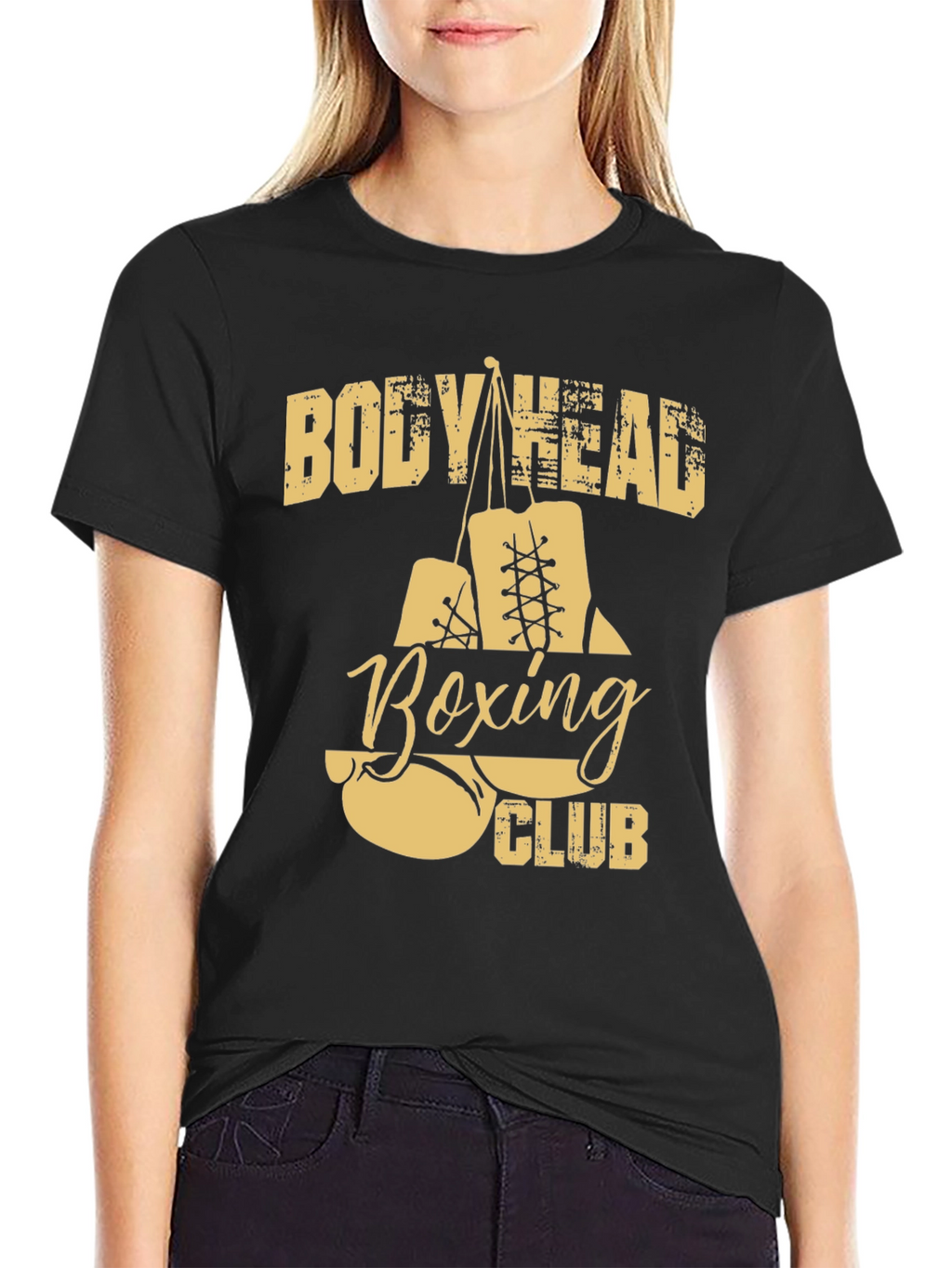 Body Head Boxing Club Black Graphic Tee