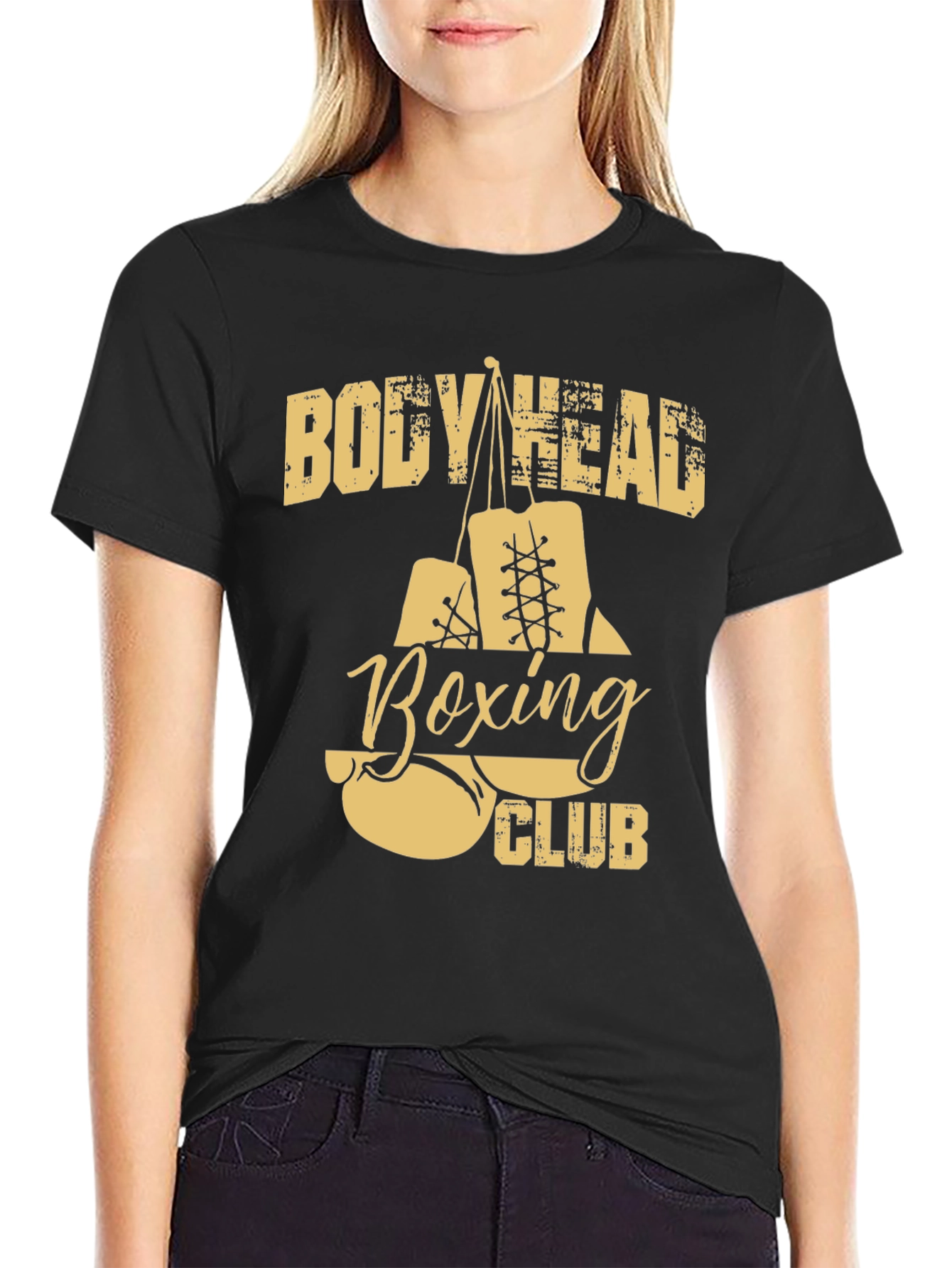 Body Head Boxing Club Black Graphic Tee