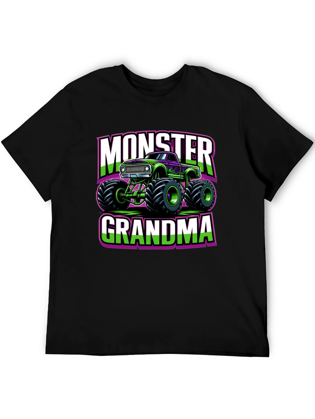 Monster Grandma Truck Graphic Tee
