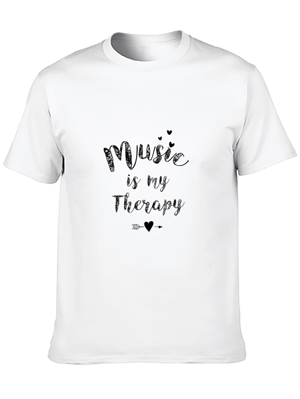 Music is My Therapy Graphic T-Shirt