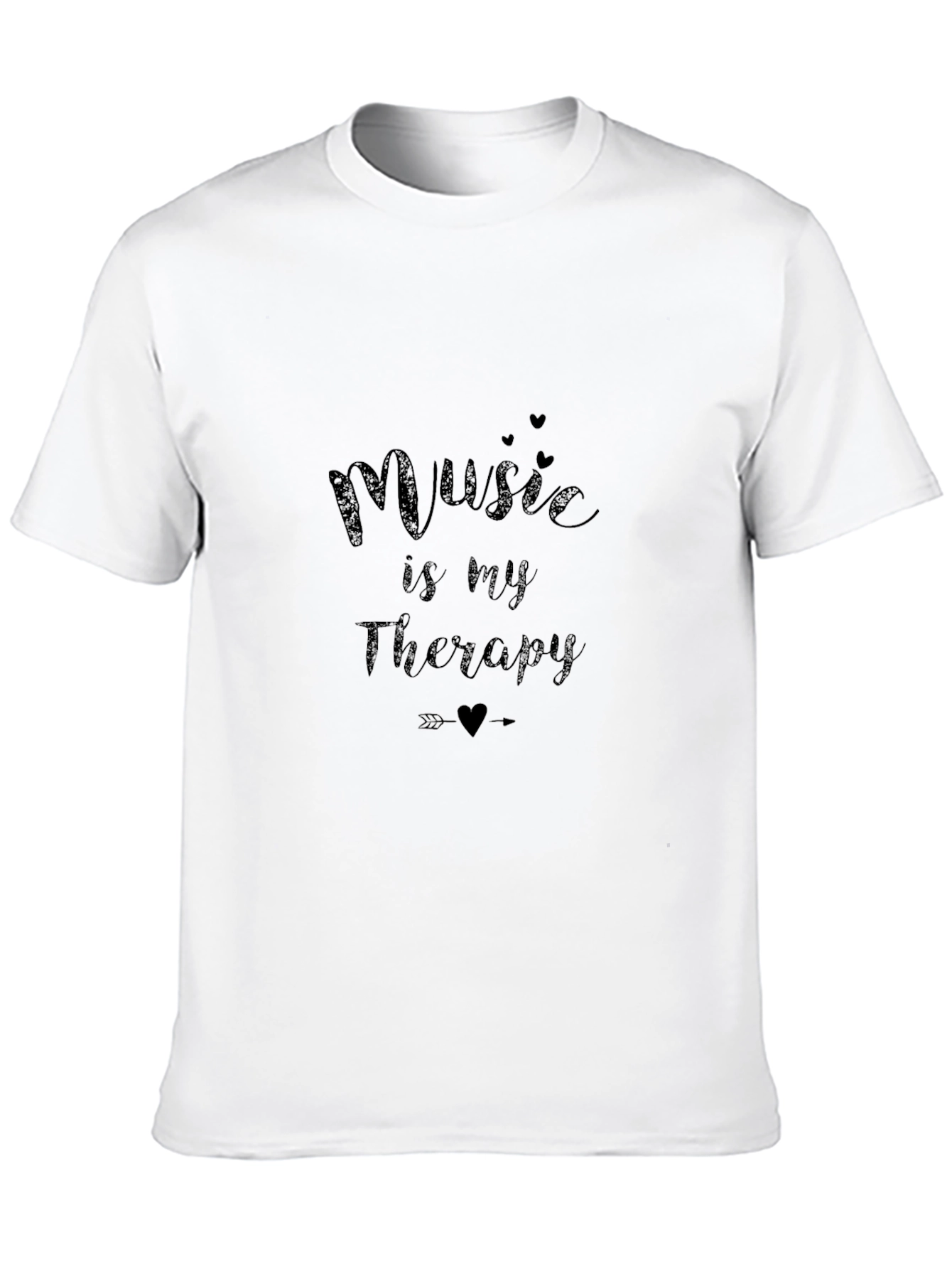 Music is My Therapy Graphic T-Shirt