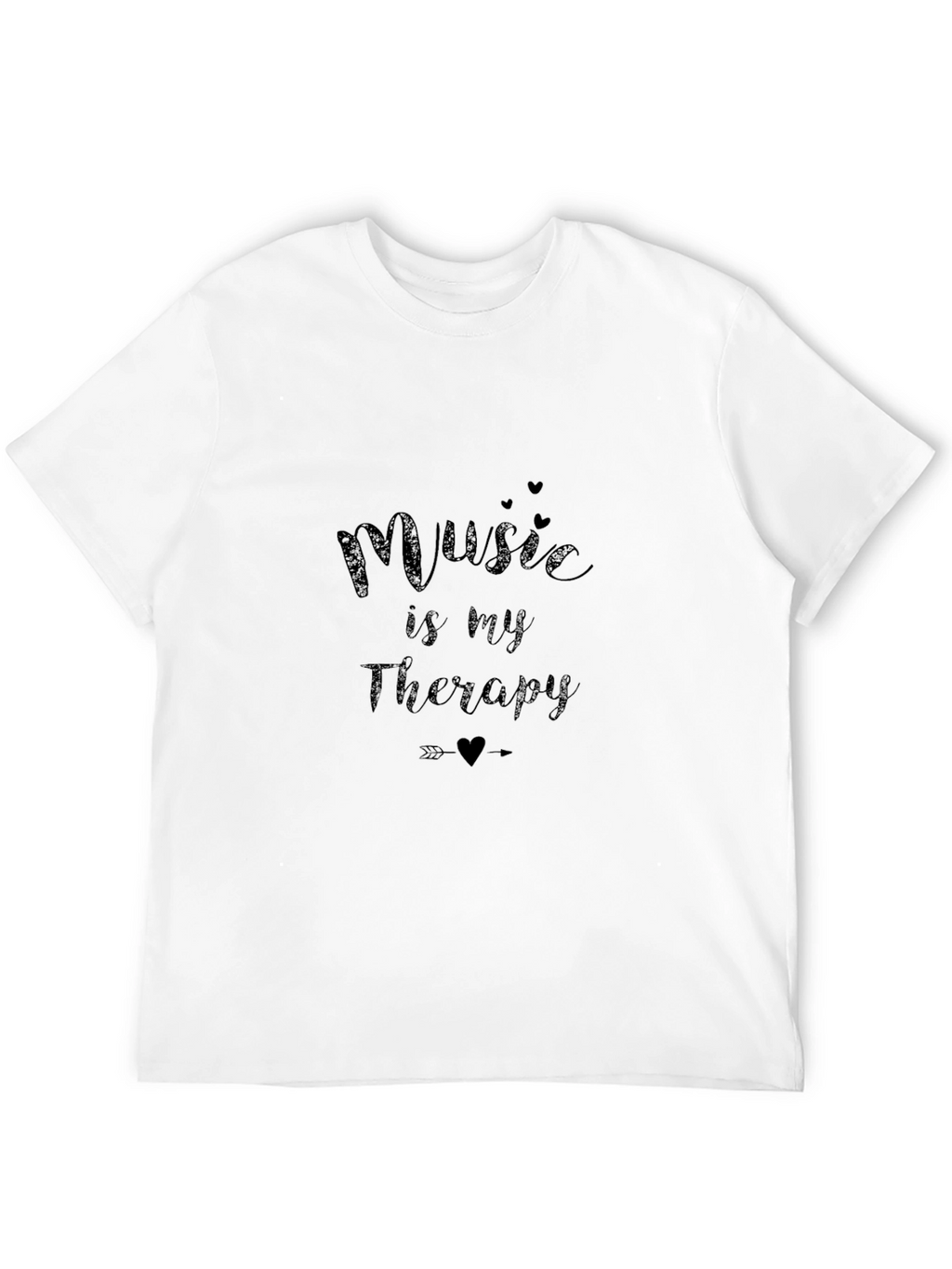 Music is My Therapy Graphic T-Shirt