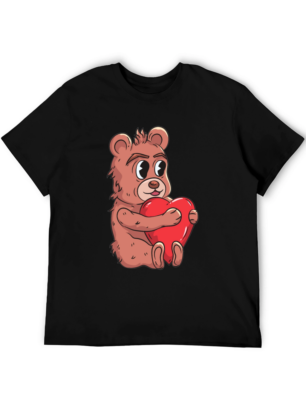 Bear Hug Heart T-Shirt - Valentines Day