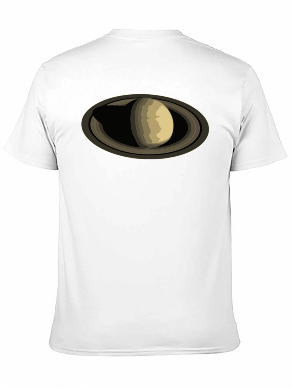Saturn Graphic Black T-Shirt