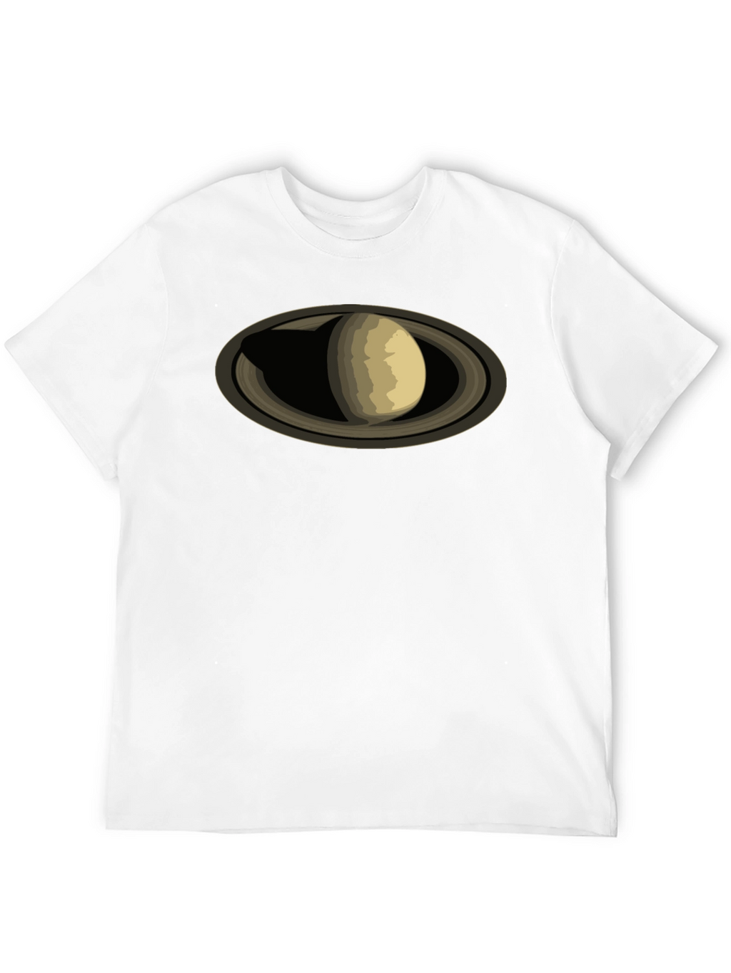 Saturn Graphic Black T-Shirt