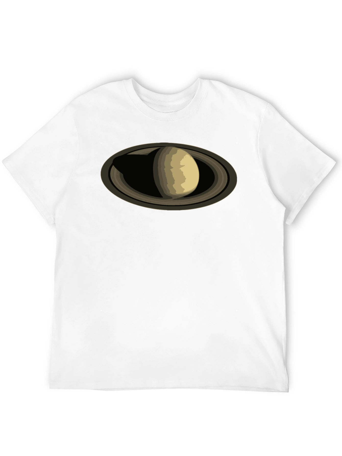Saturn Graphic Black T-Shirt