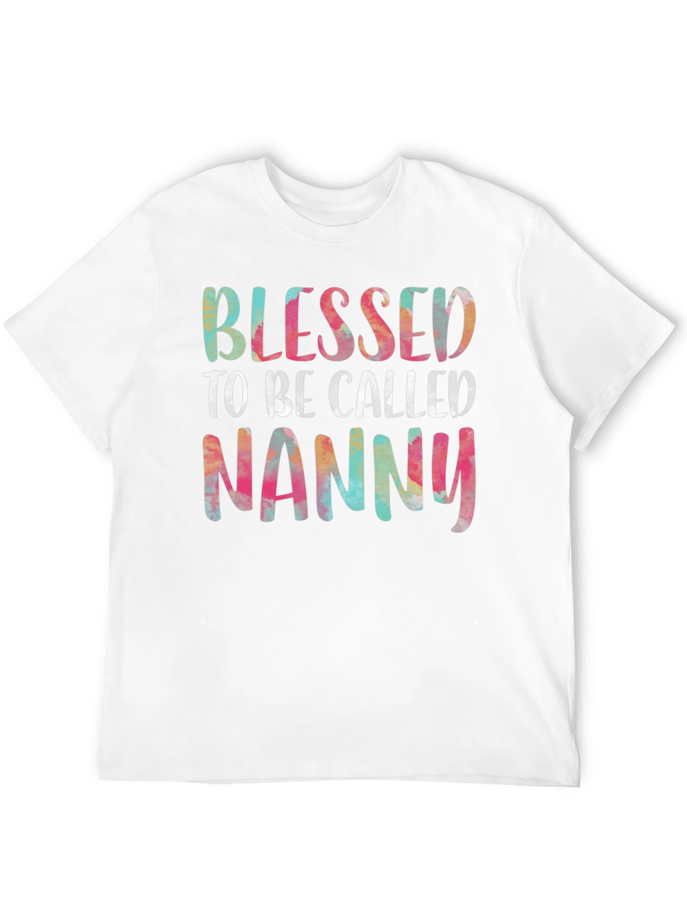 Blessed To Be Called Nanny Graphic Tee
