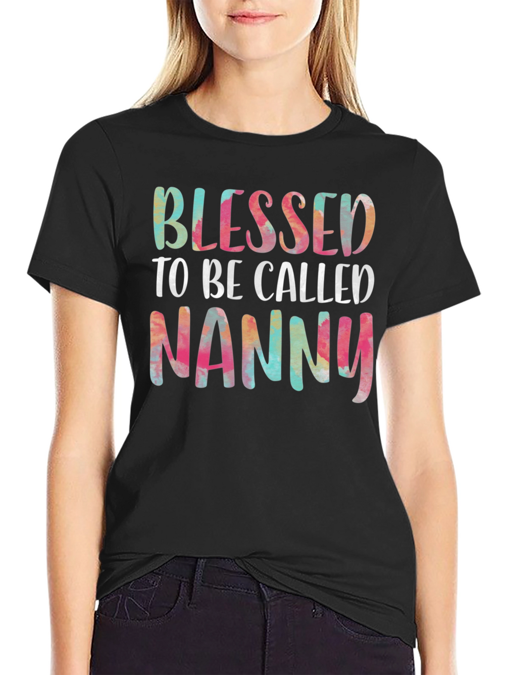 Blessed To Be Called Nanny Graphic Tee