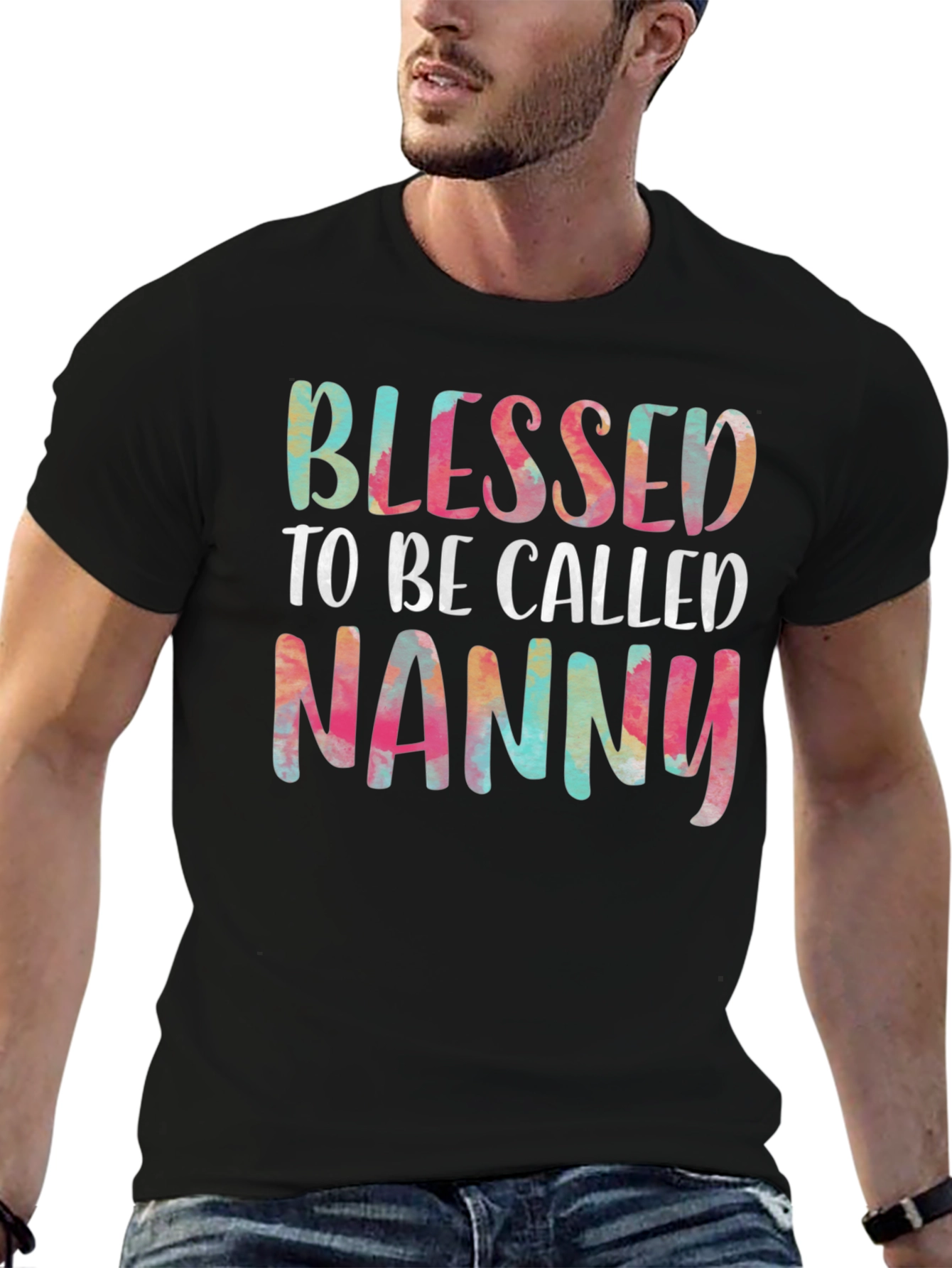 Blessed To Be Called Nanny Graphic Tee
