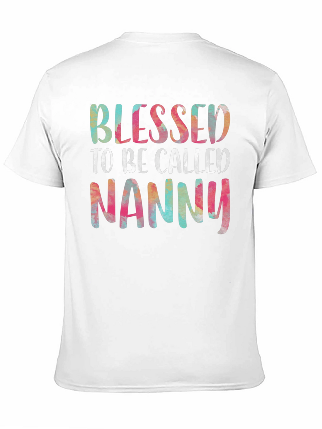 Blessed To Be Called Nanny Graphic Tee