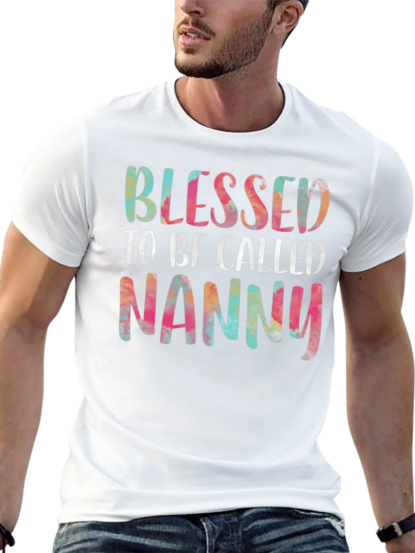 Blessed To Be Called Nanny Graphic Tee