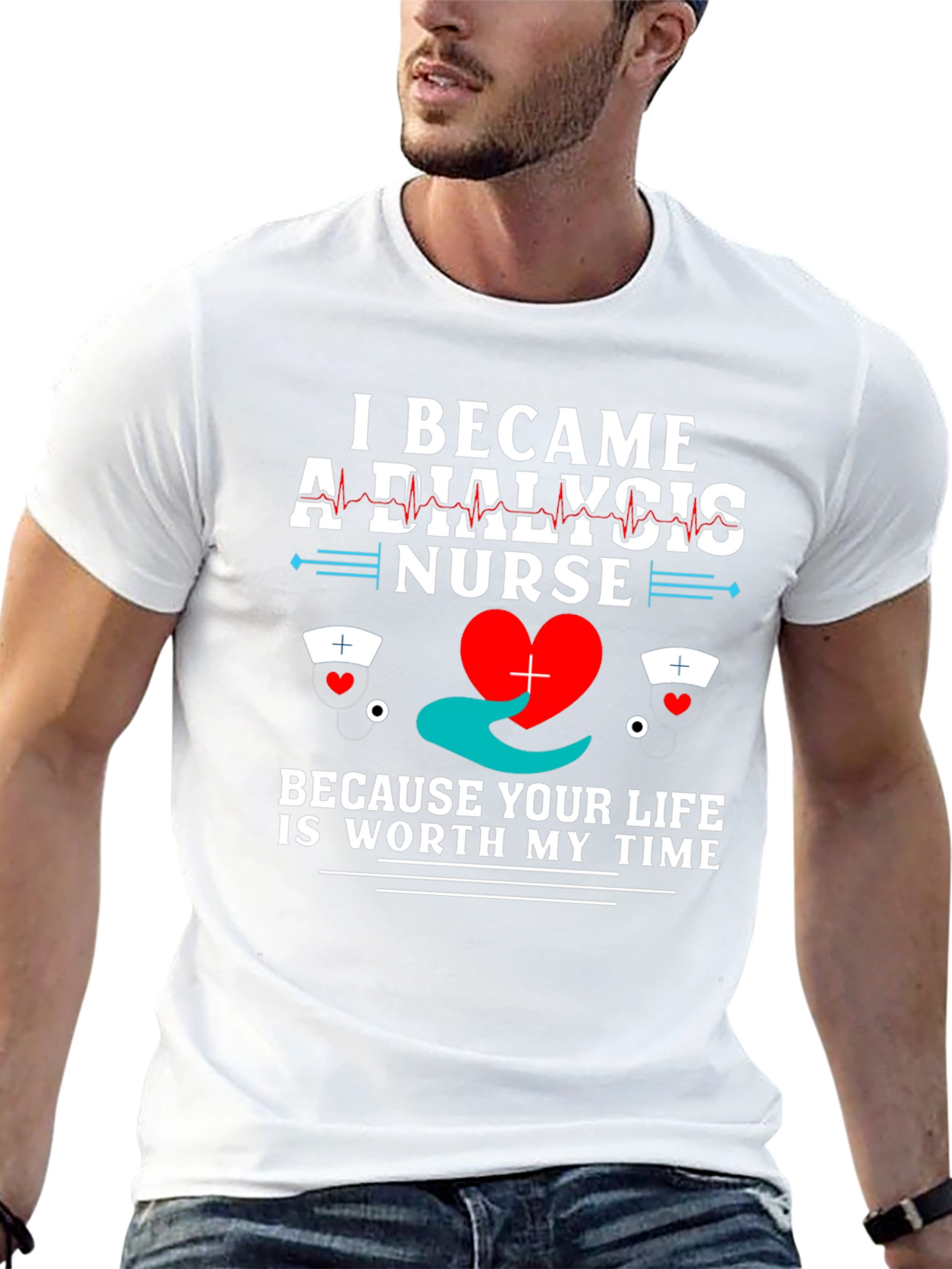 Dialysis Nurse T-Shirt - Worth My Time