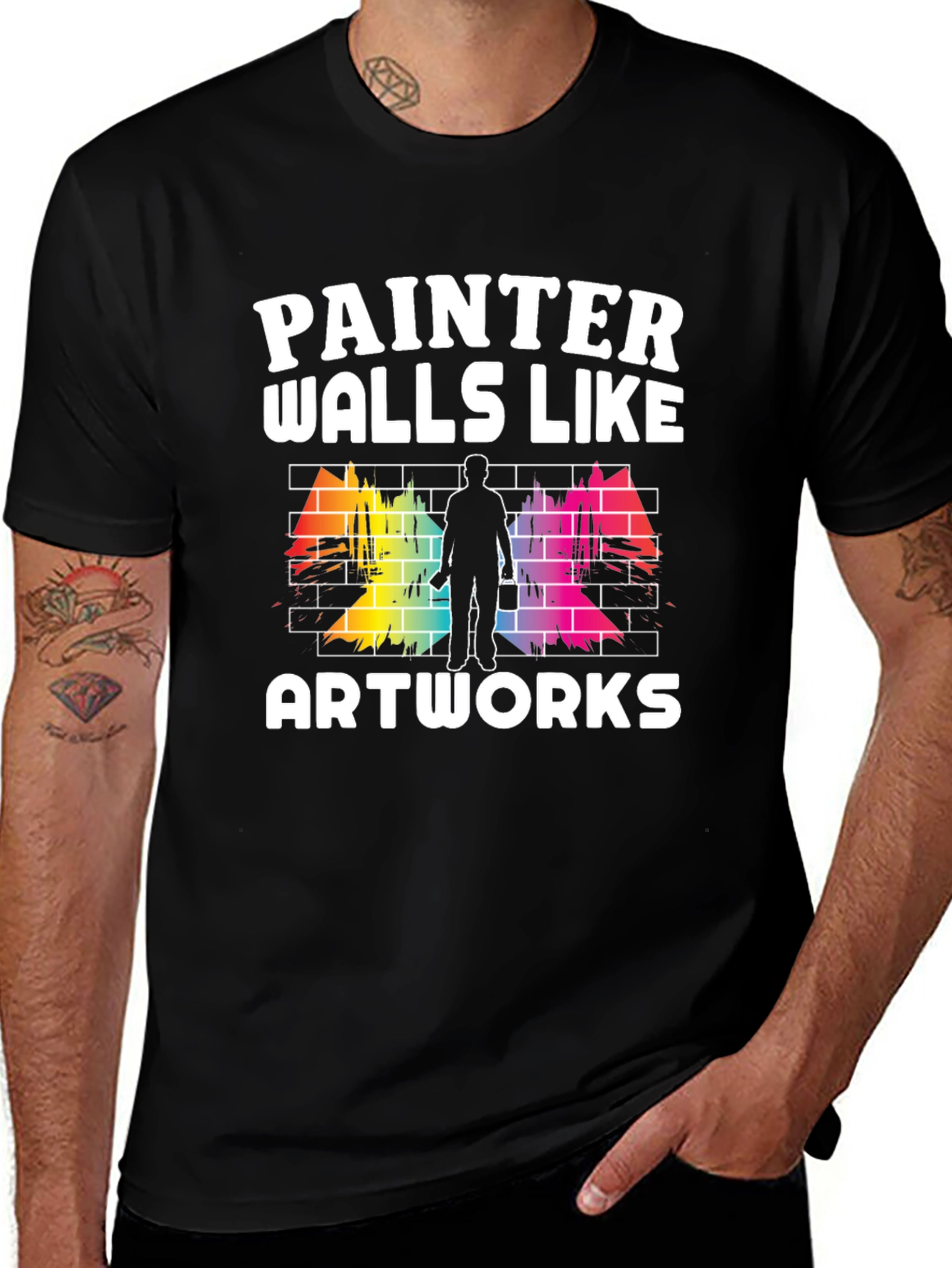 Painter Walls Like Artworks T-Shirt