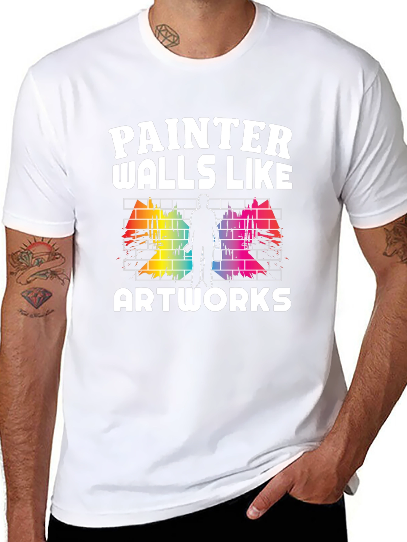 Painter Walls Like Artworks T-Shirt