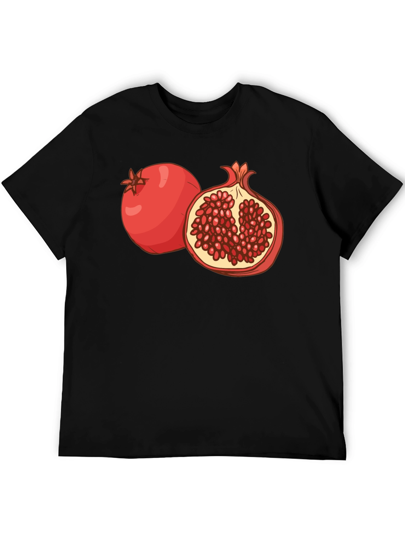 Pomegranate Graphic Print T-Shirt