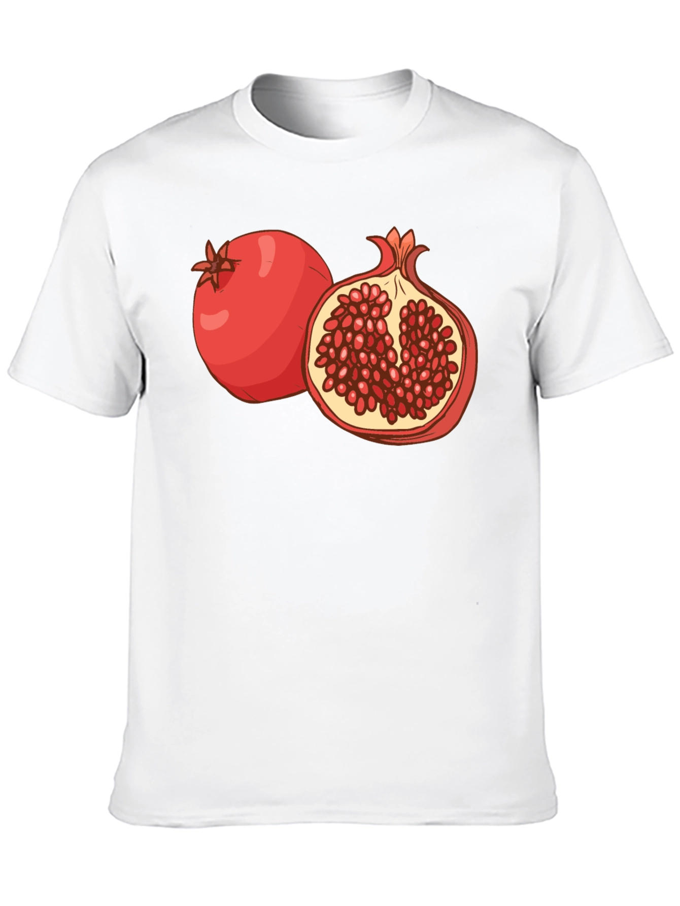 Pomegranate Graphic Print T-Shirt
