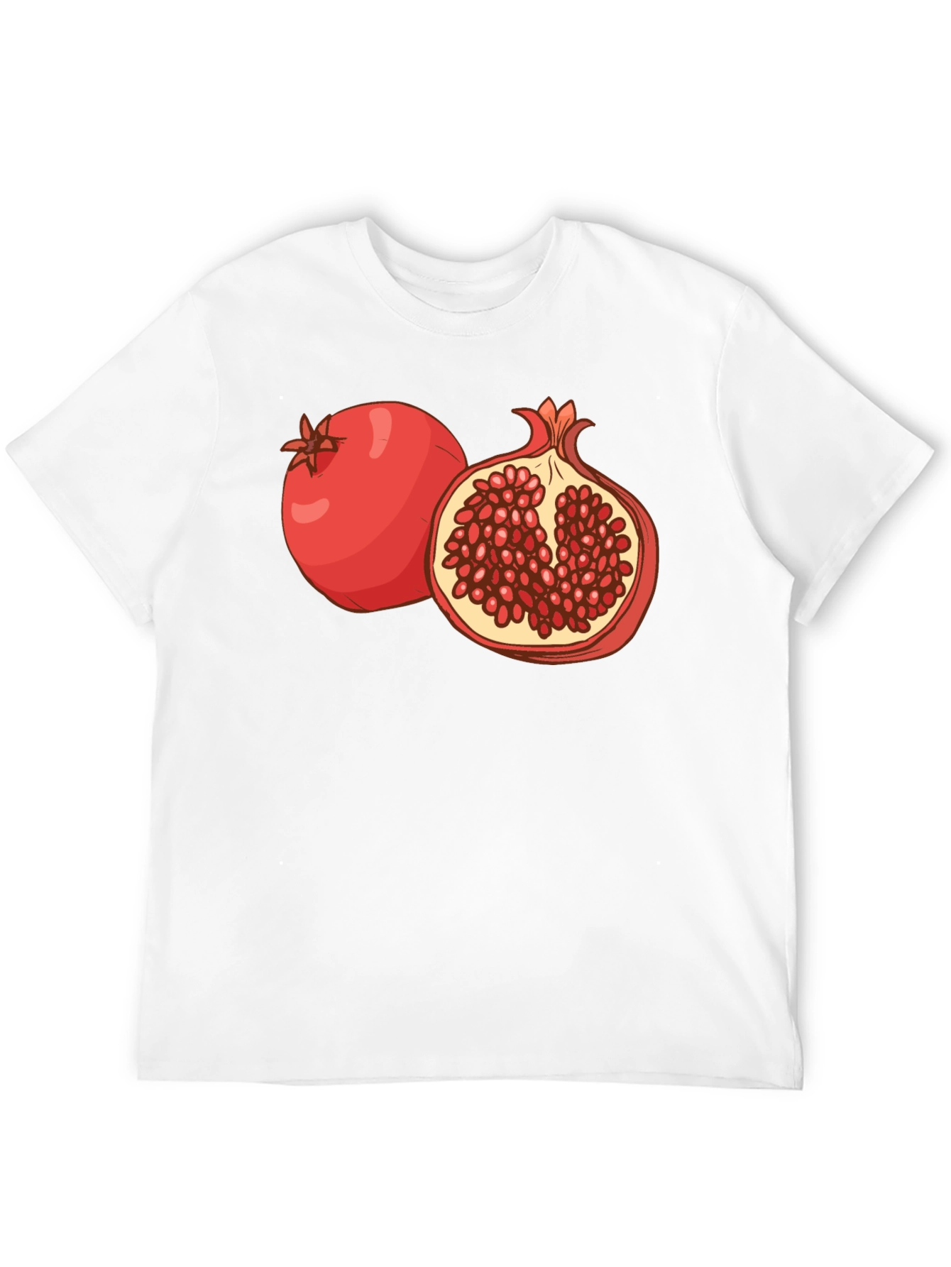 Pomegranate Graphic Print T-Shirt
