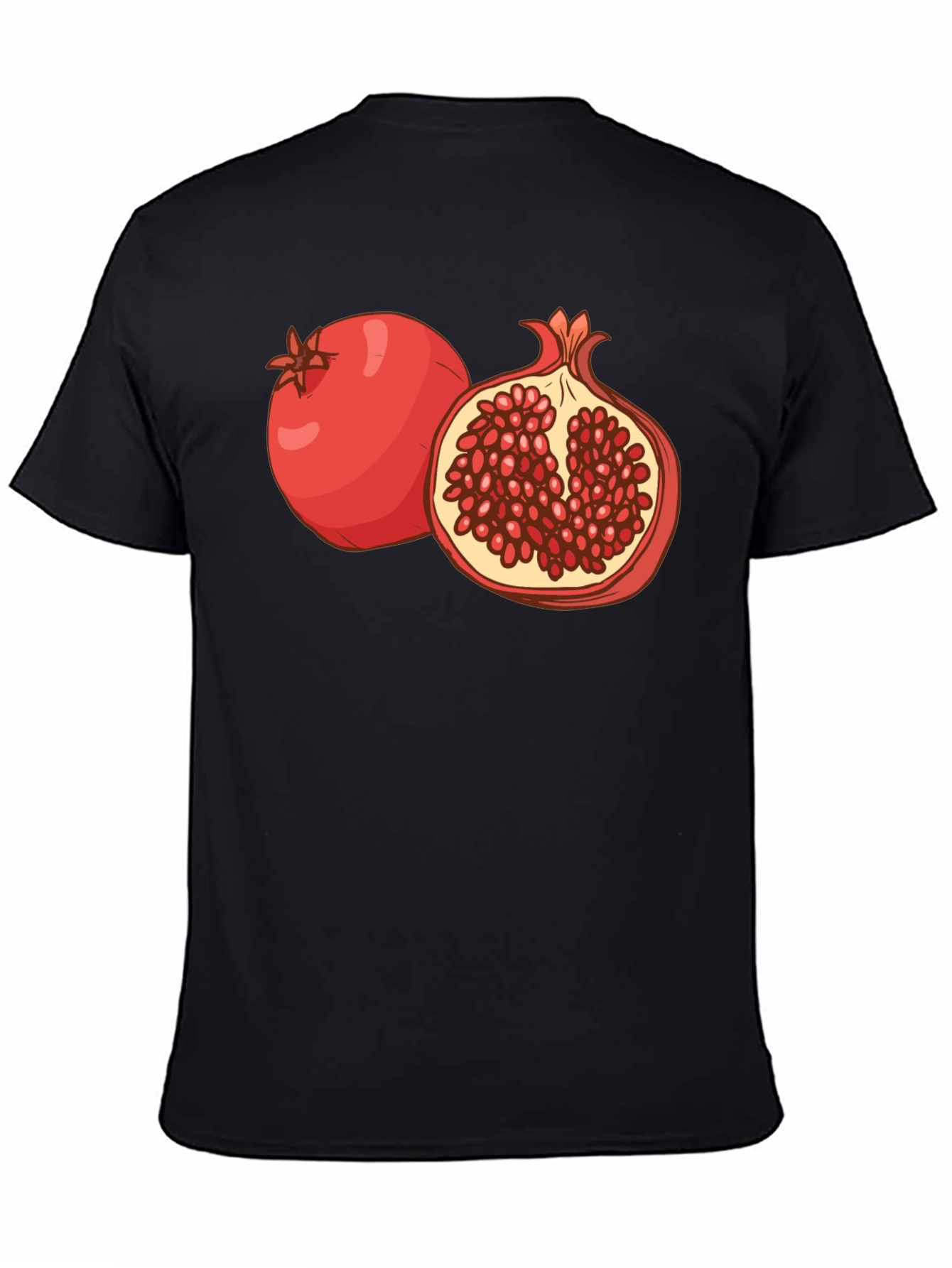 Pomegranate Graphic Print T-Shirt