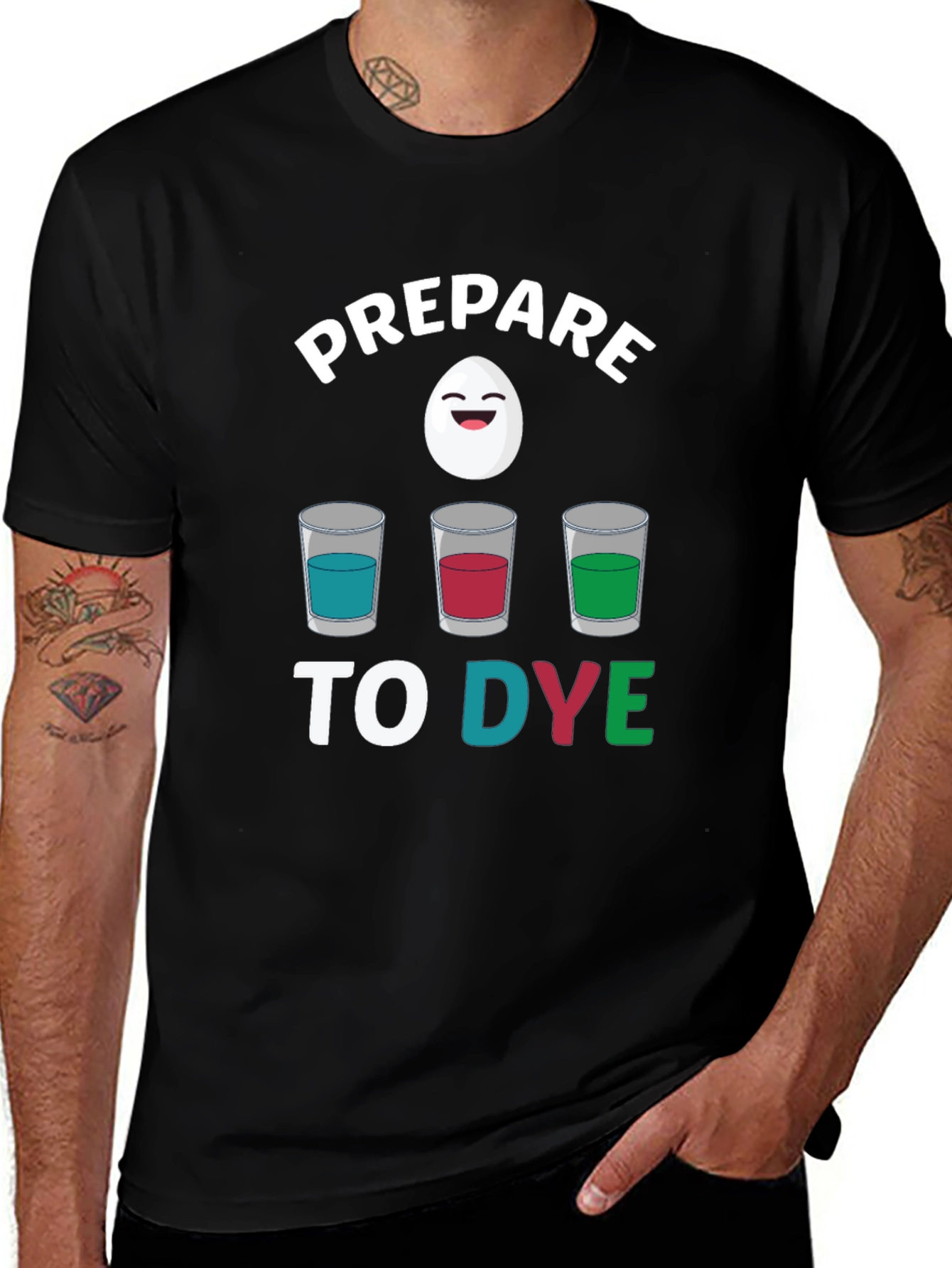 Prepare to Dye Easter Graphic Tee