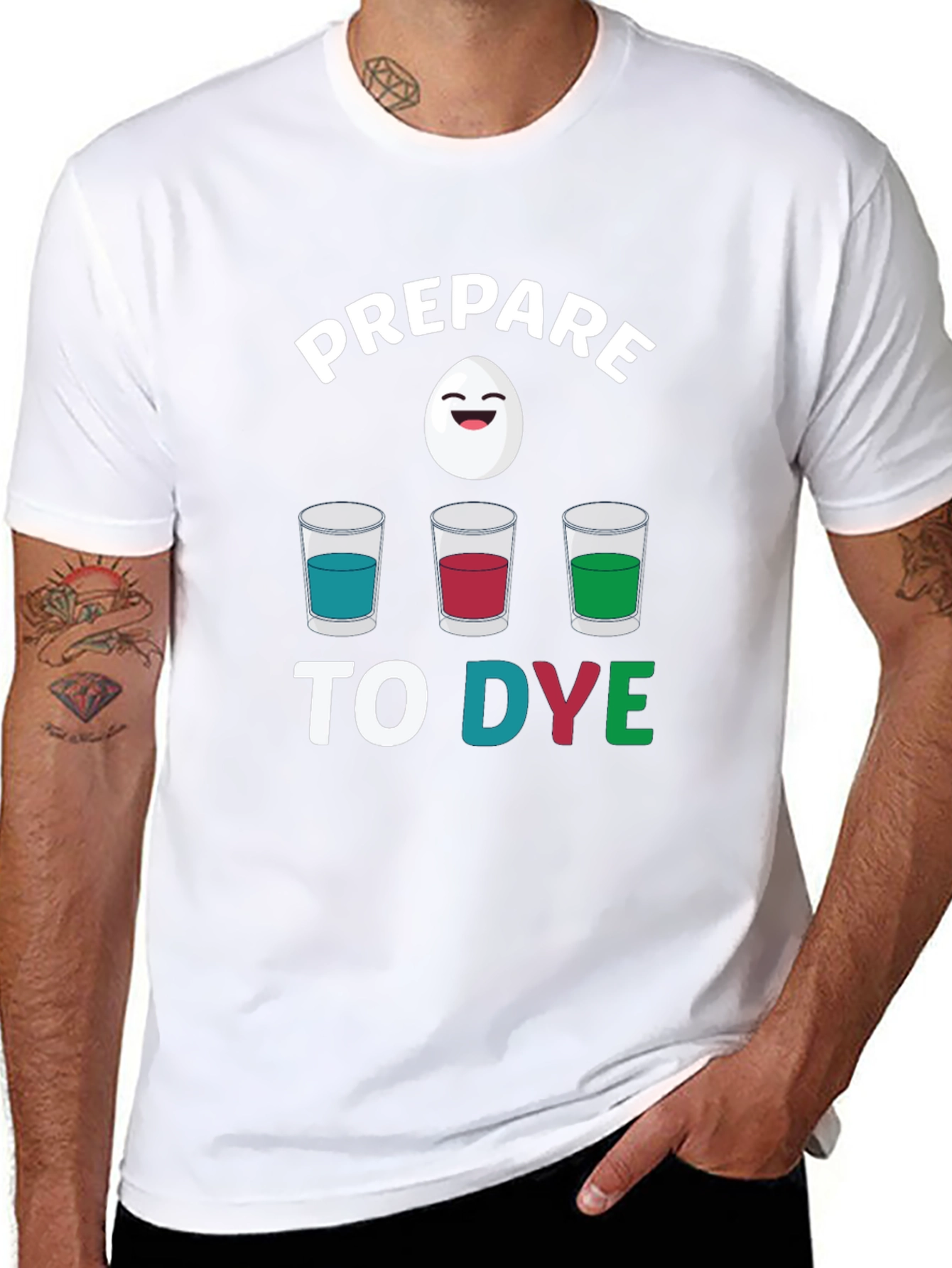 Prepare to Dye Easter Graphic Tee