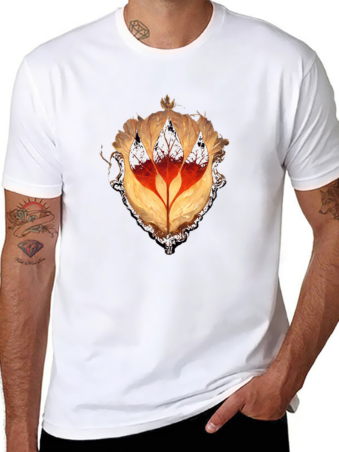 Nature-Inspired Graphic T-Shirt