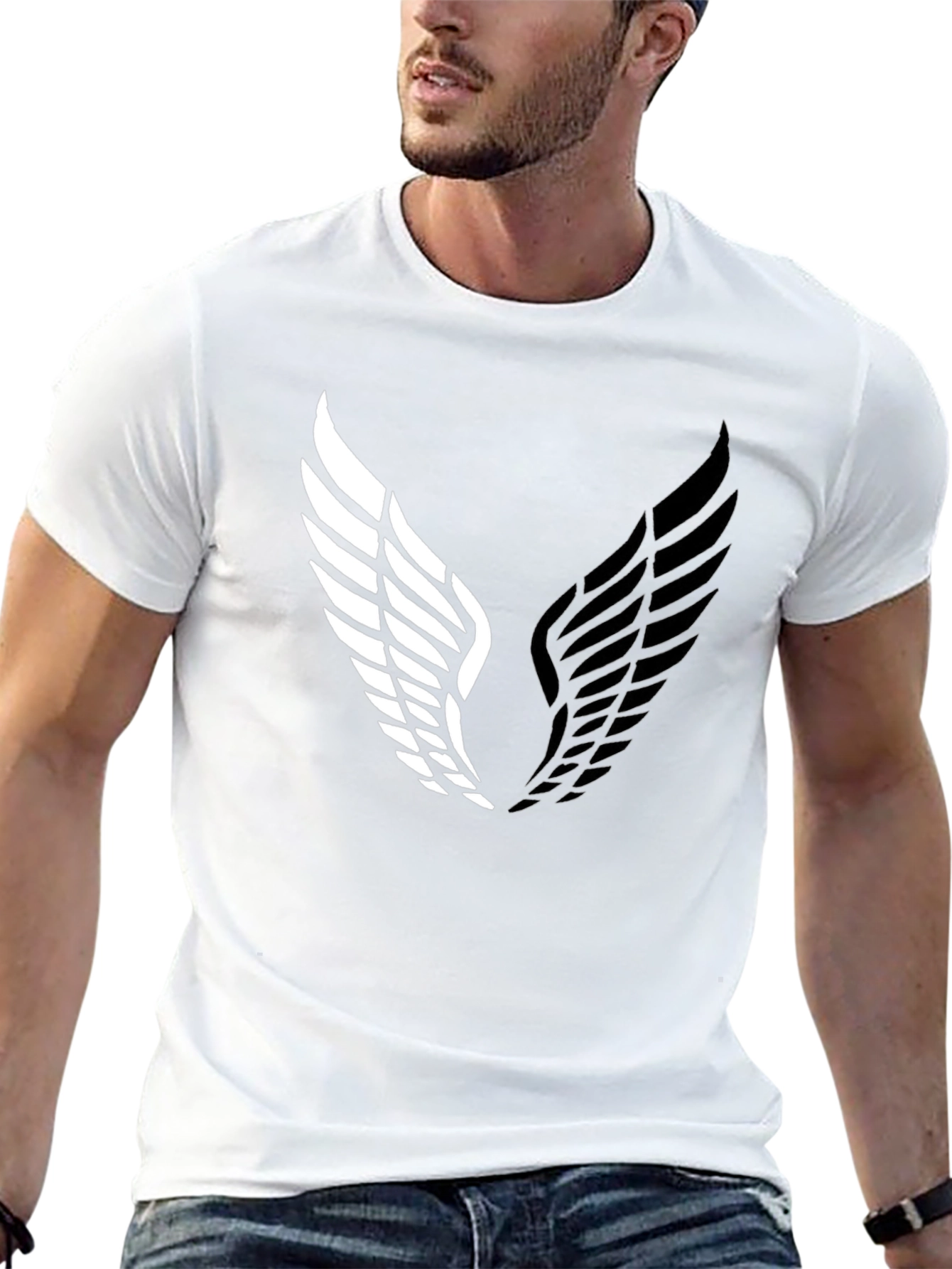 Black Winged T-Shirt