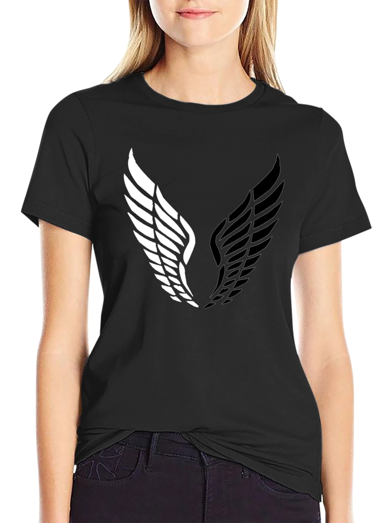 Black Winged T-Shirt