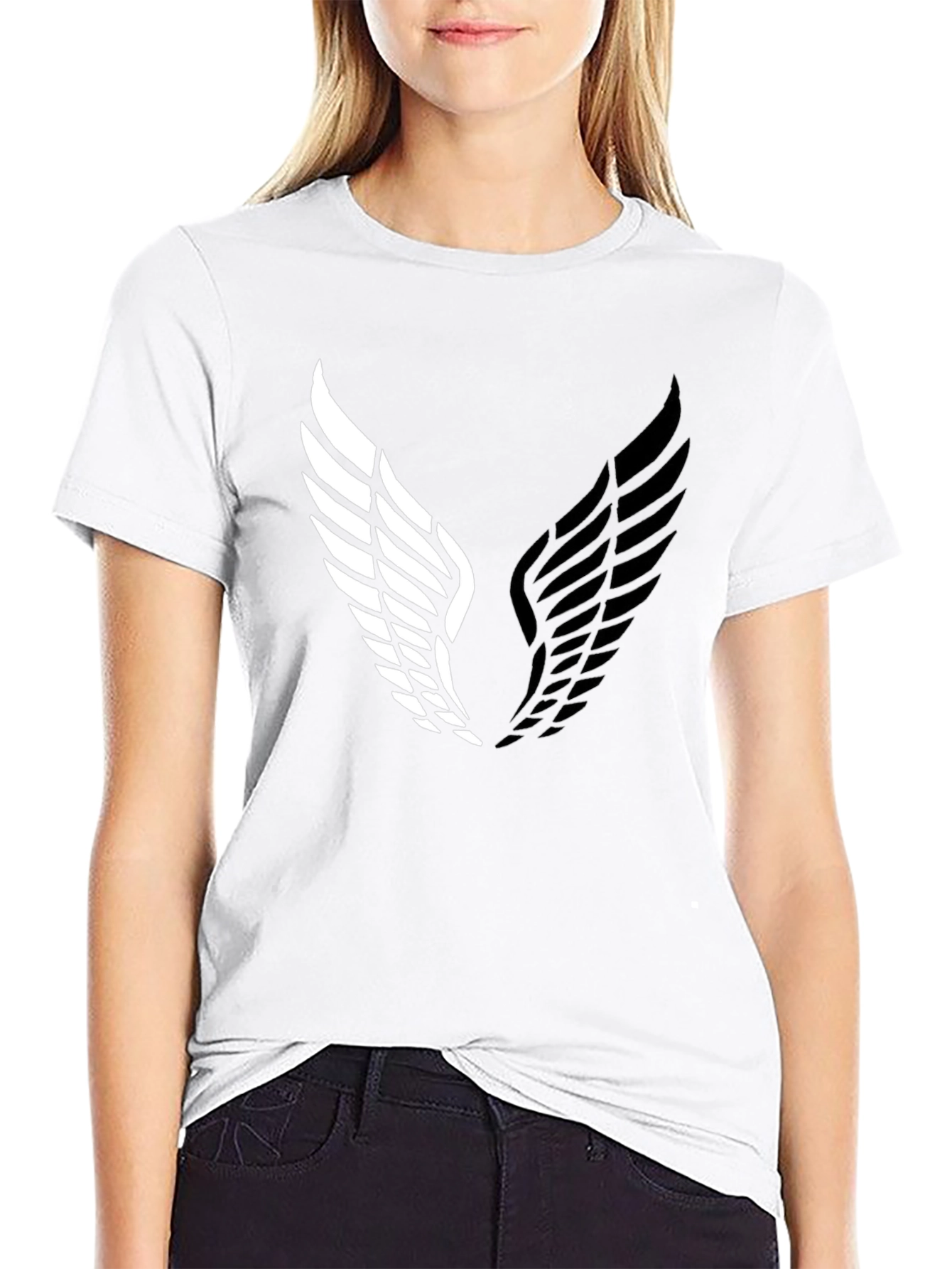 Black Winged T-Shirt