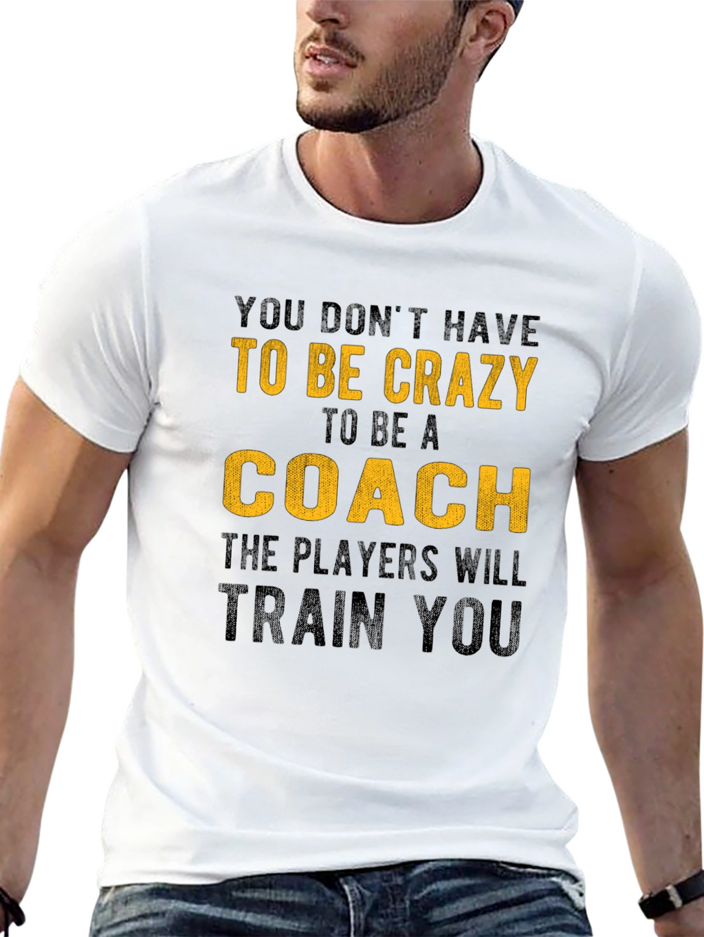 Crazy Coach T-Shirt - Players Will Train You!