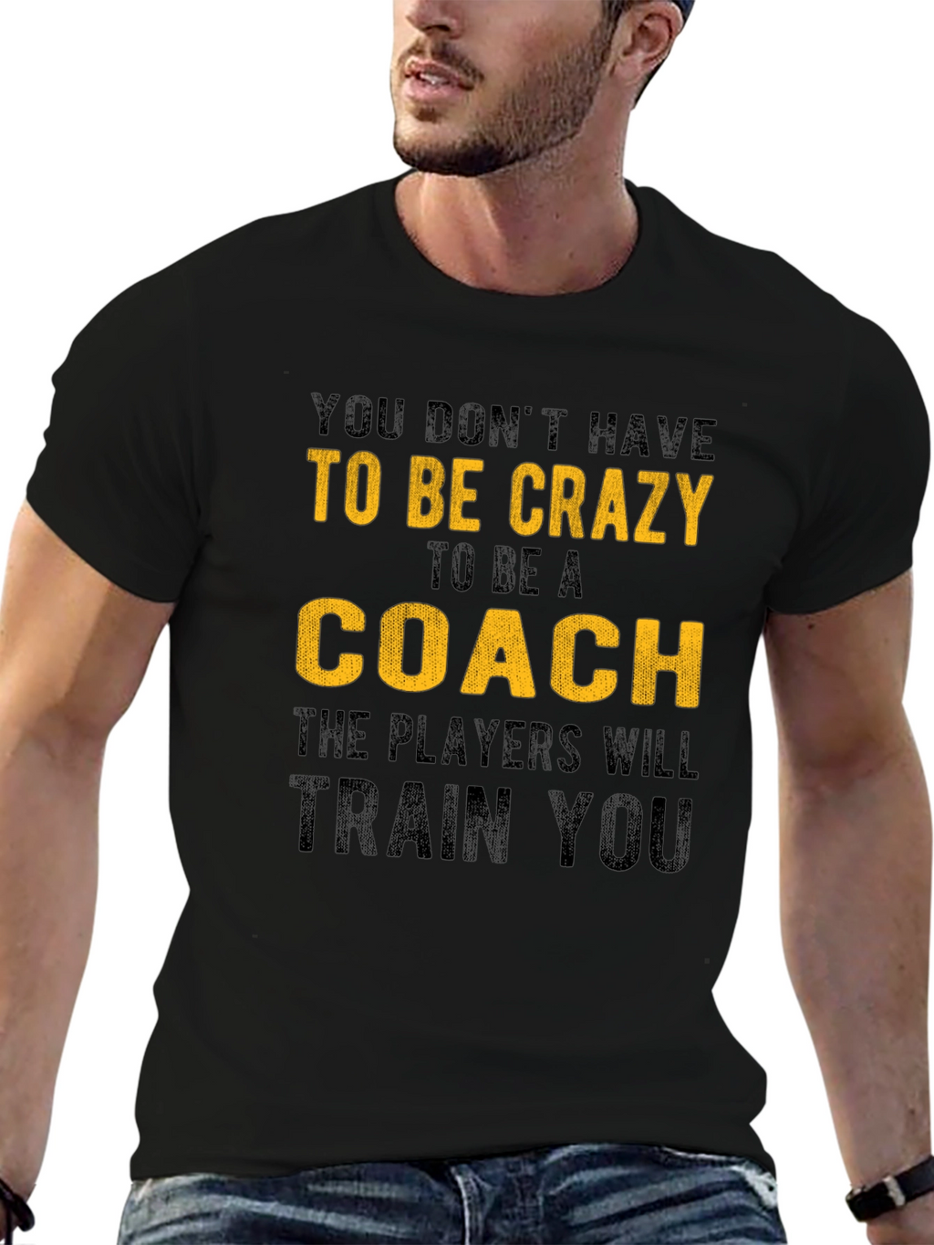 Crazy Coach T-Shirt - Players Will Train You!