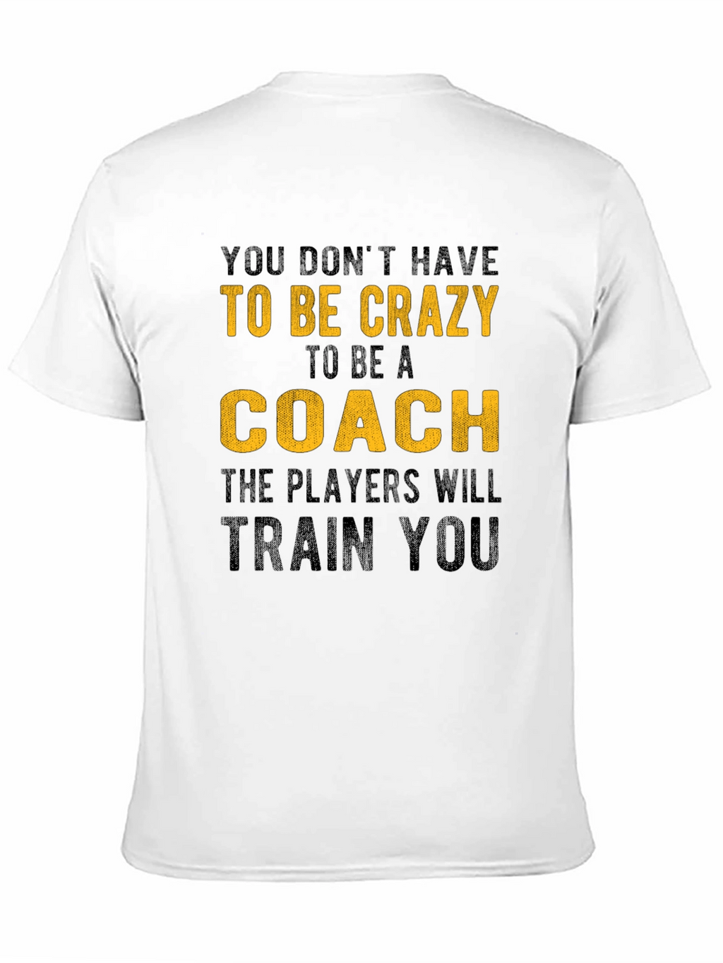 Crazy Coach T-Shirt - Players Will Train You!