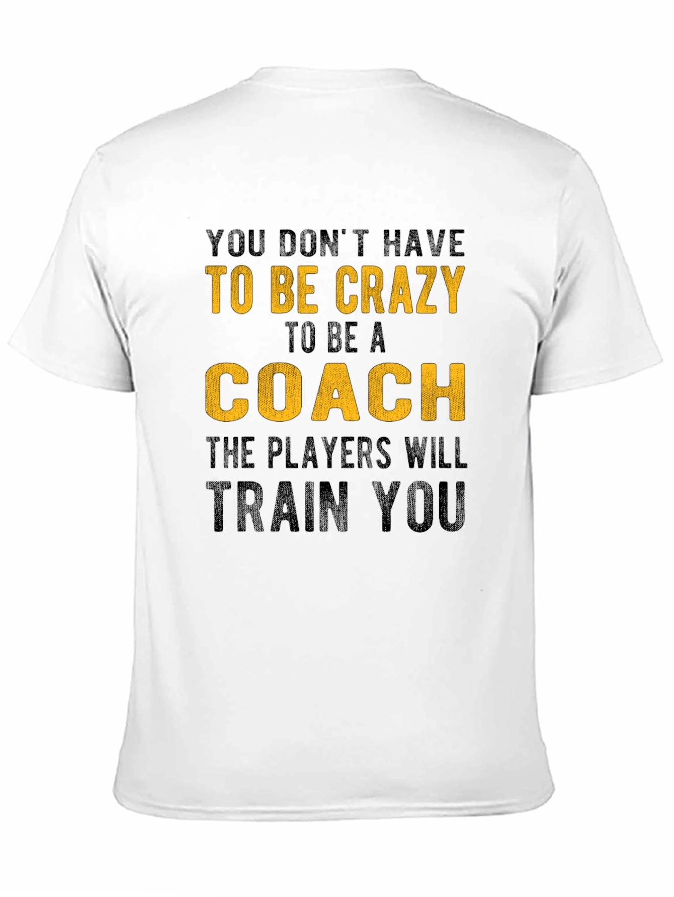 Crazy Coach T-Shirt - Players Will Train You!