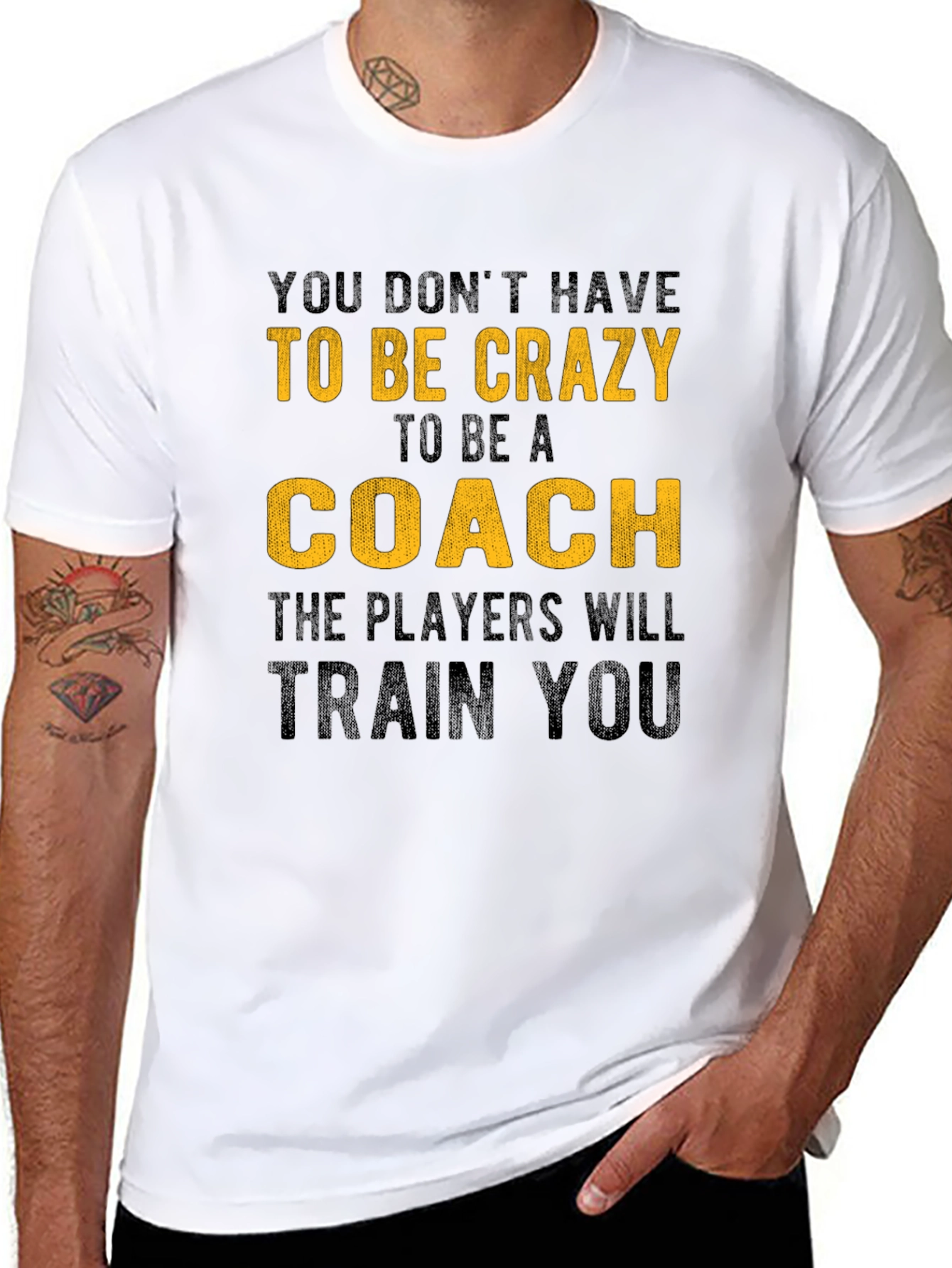 Crazy Coach T-Shirt - Players Will Train You!