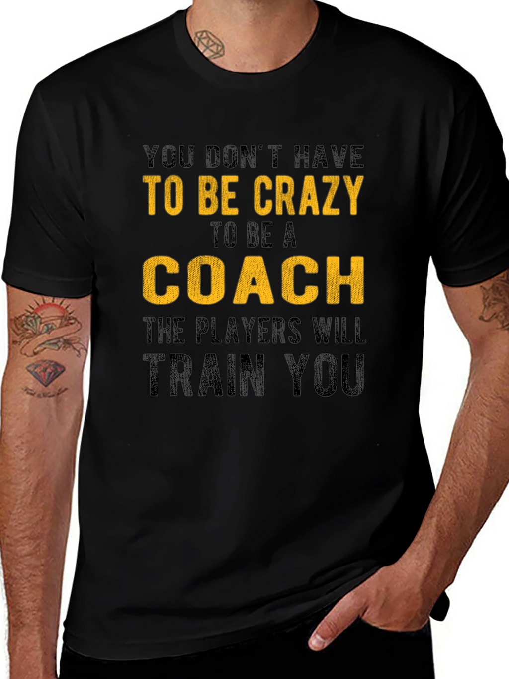 Crazy Coach T-Shirt - Players Will Train You!