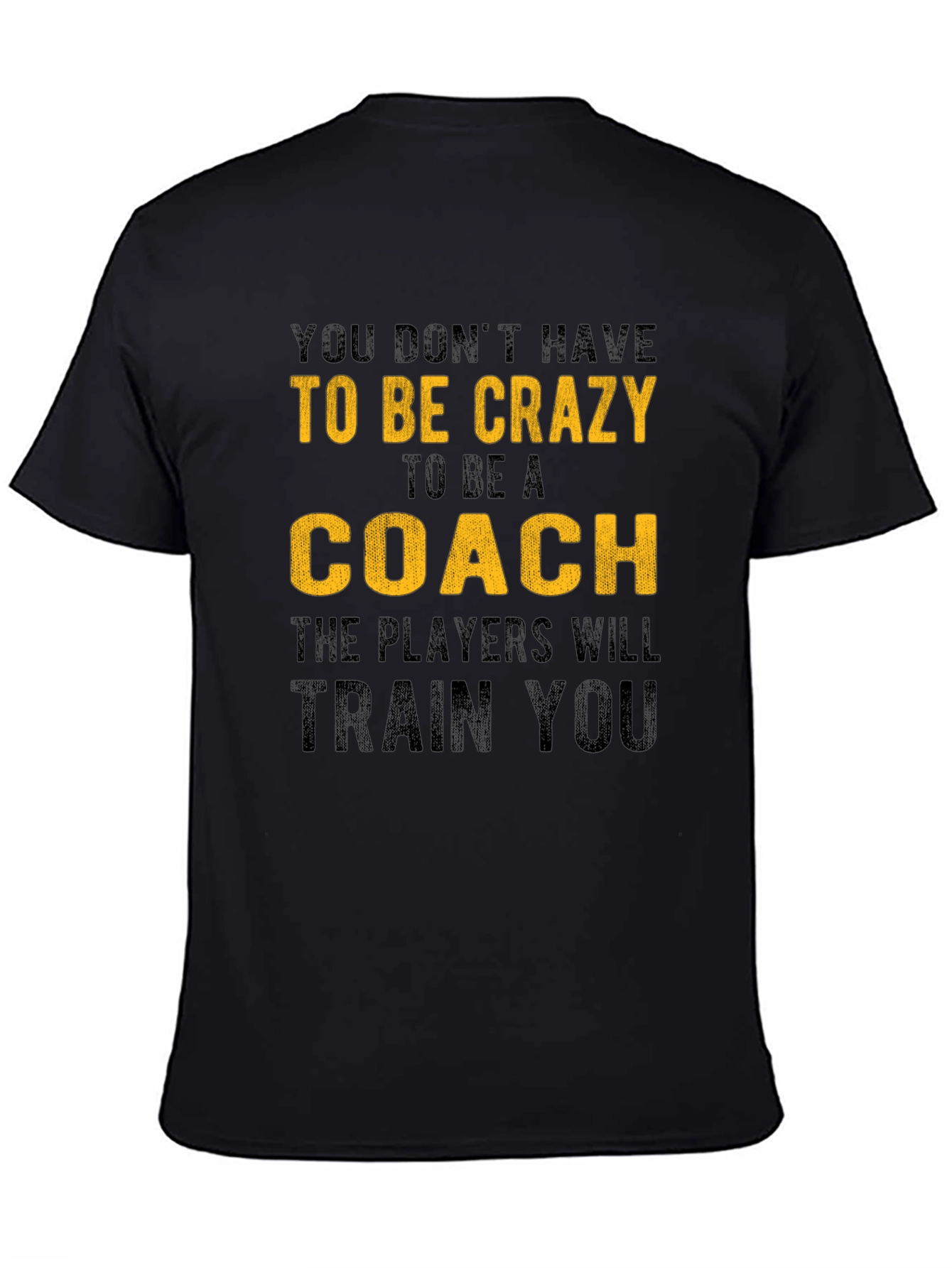 Crazy Coach T-Shirt - Players Will Train You!