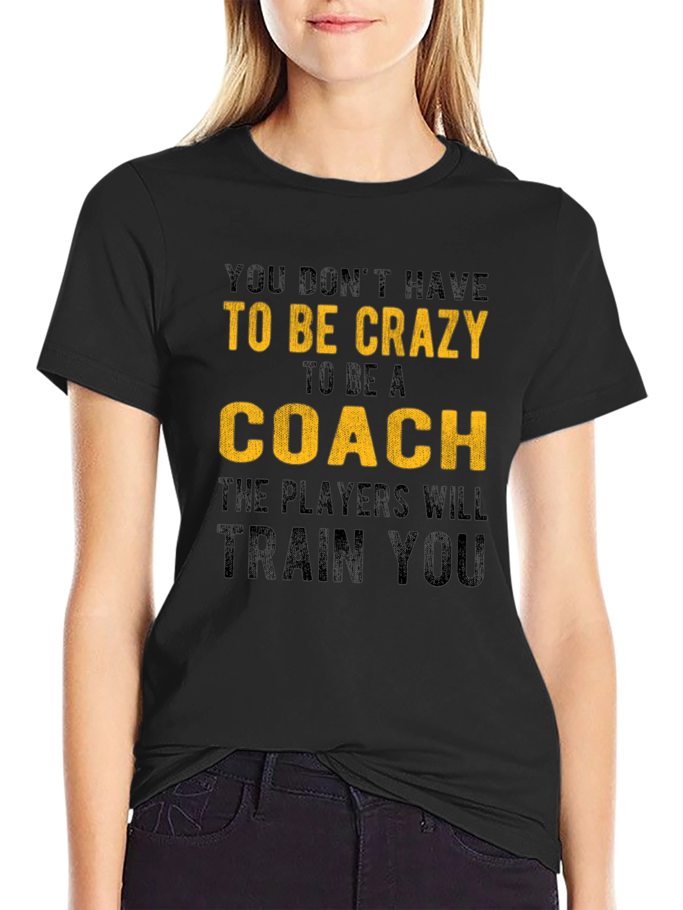 Crazy Coach T-Shirt - Players Will Train You!