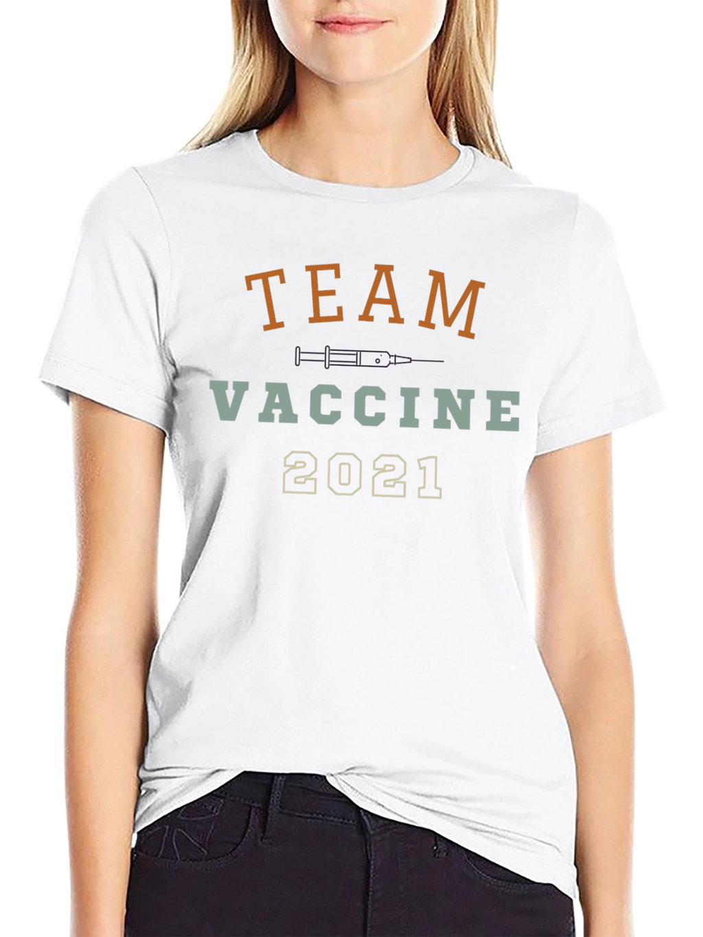 Team Vaccine 2021 T-Shirt - Support Vaccination