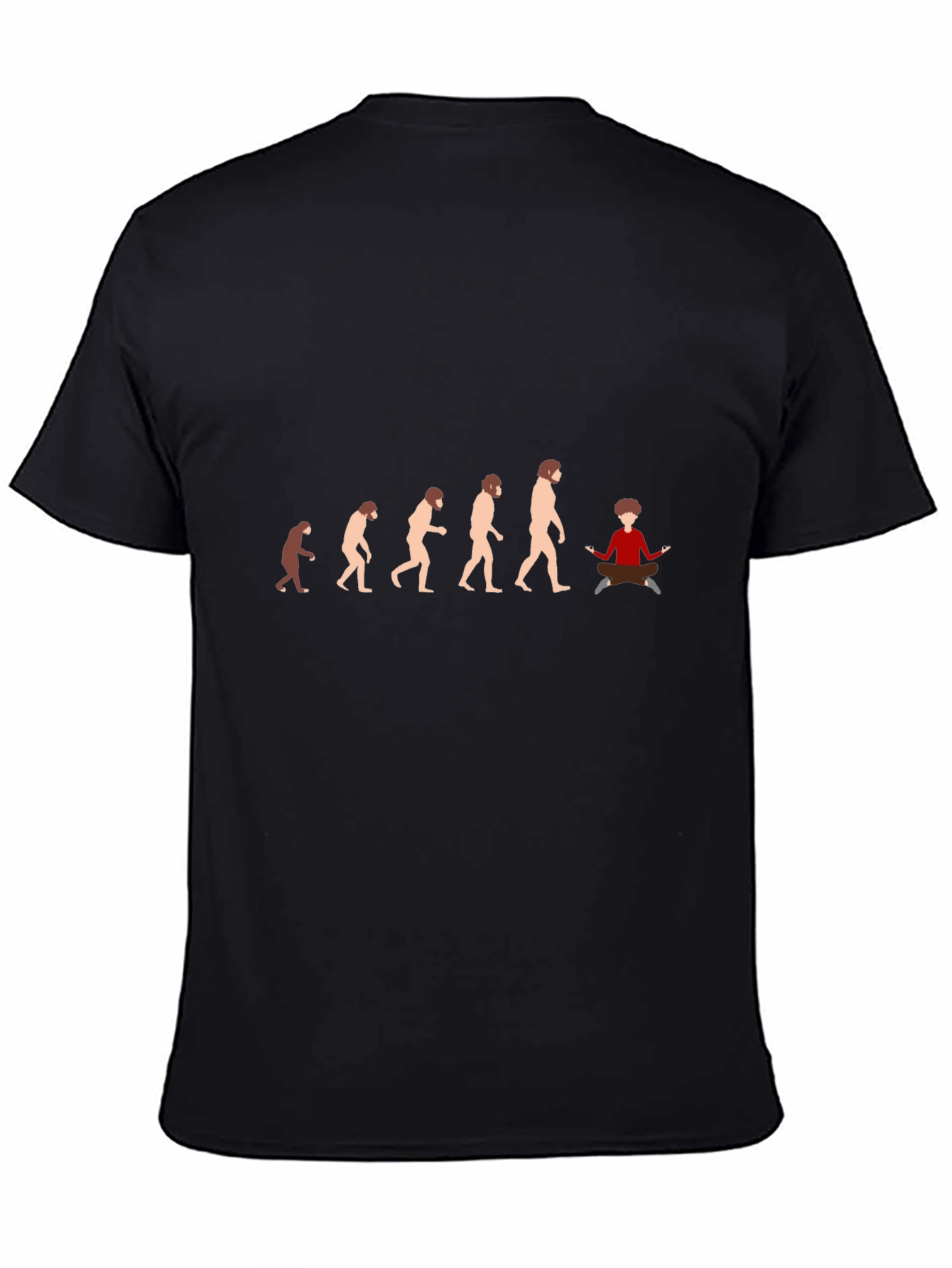 Evolution to Yogi Black T-Shirt