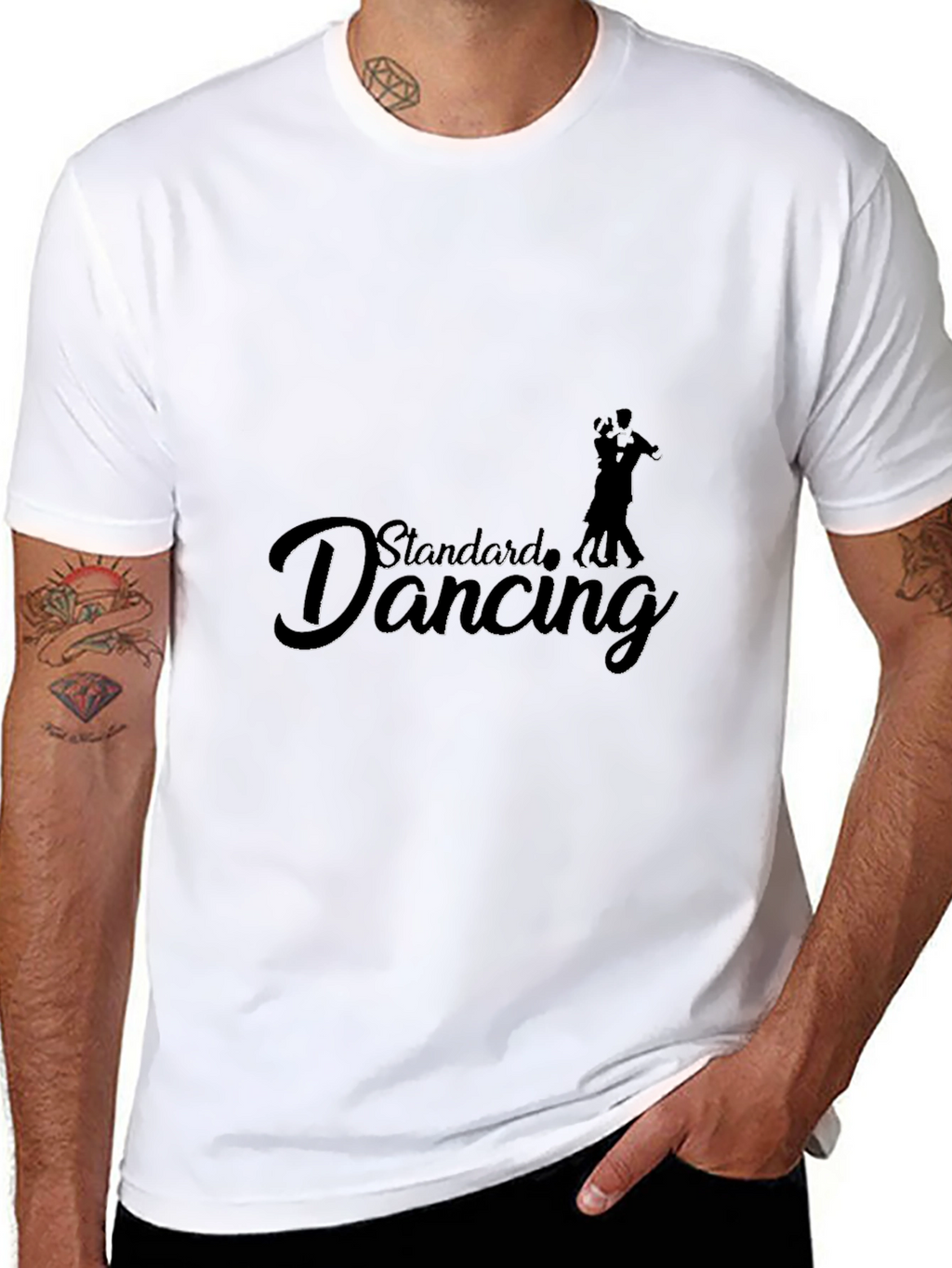 Standard Dancing Black T-Shirt