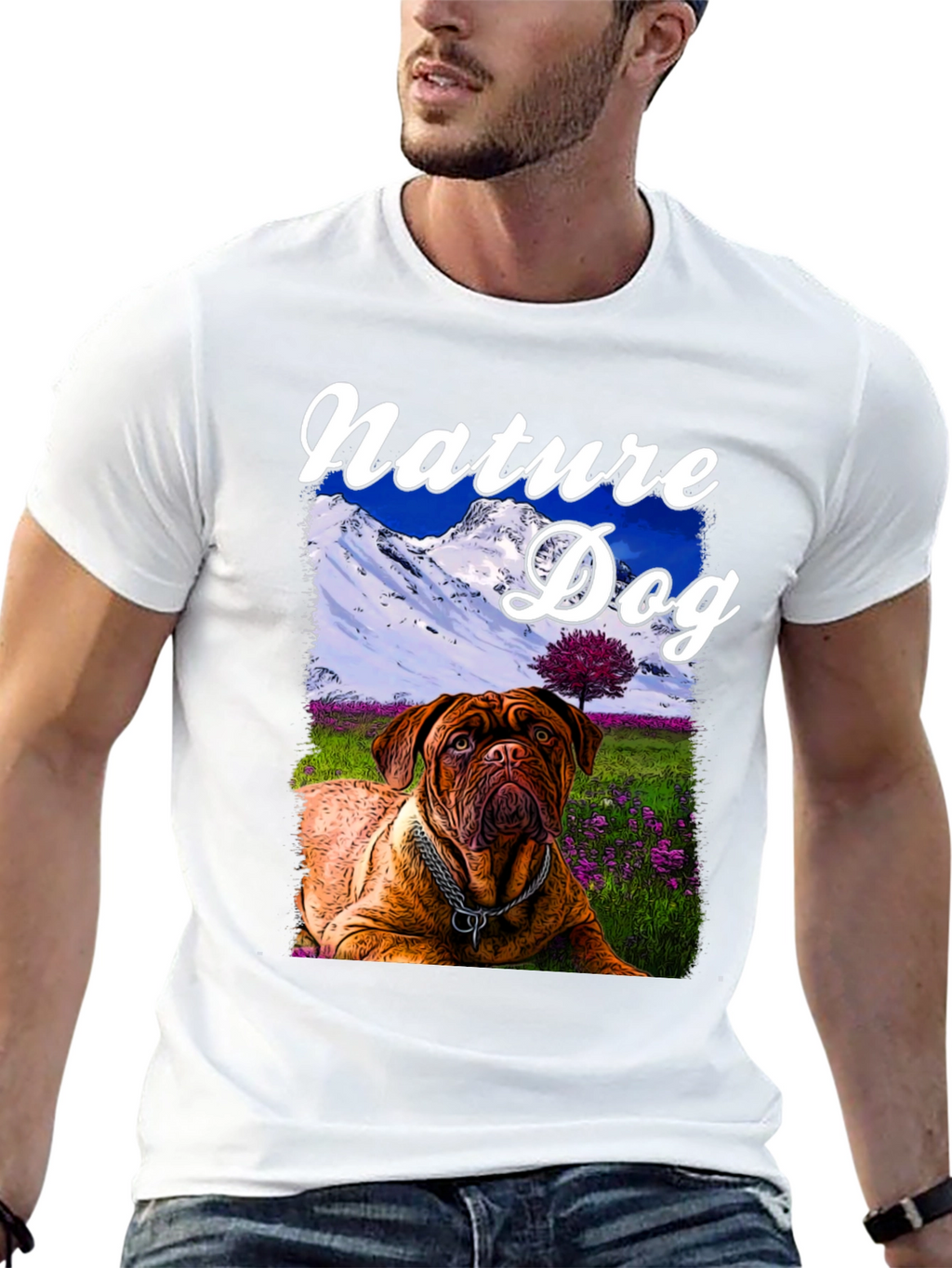 Nature Dog T-Shirt Dog Lover Gift